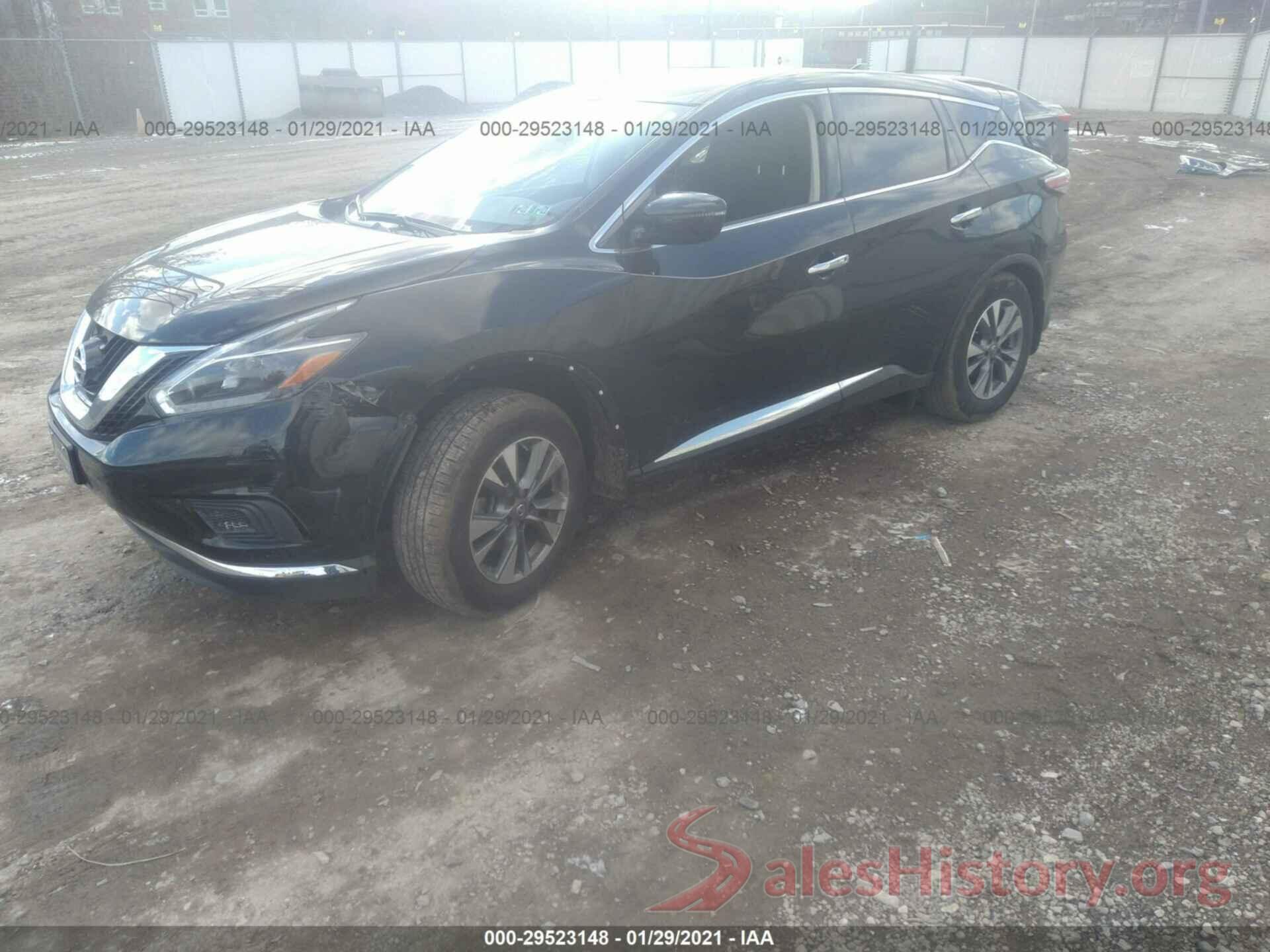 5N1AZ2MH1JN110447 2018 NISSAN MURANO