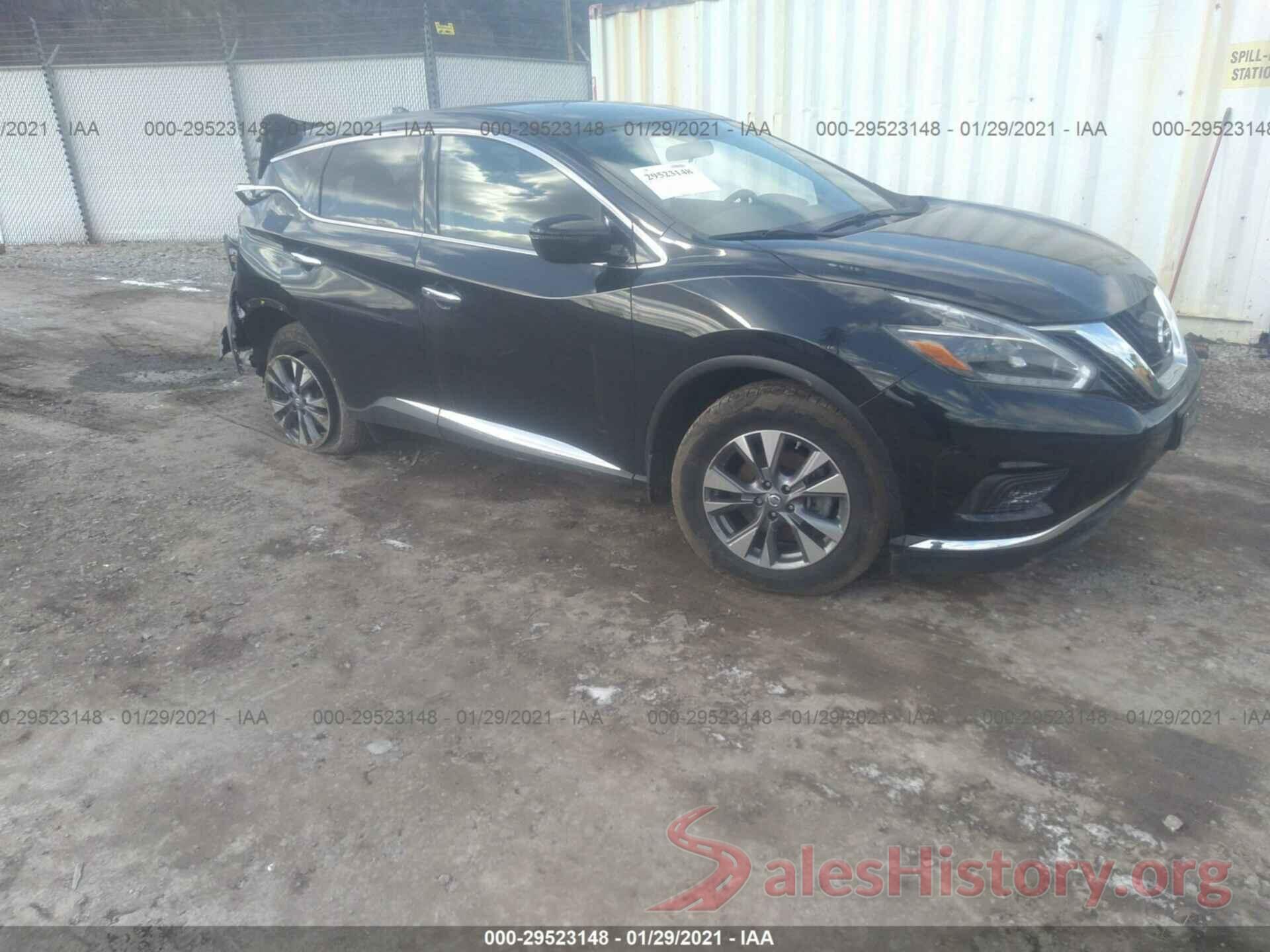 5N1AZ2MH1JN110447 2018 NISSAN MURANO