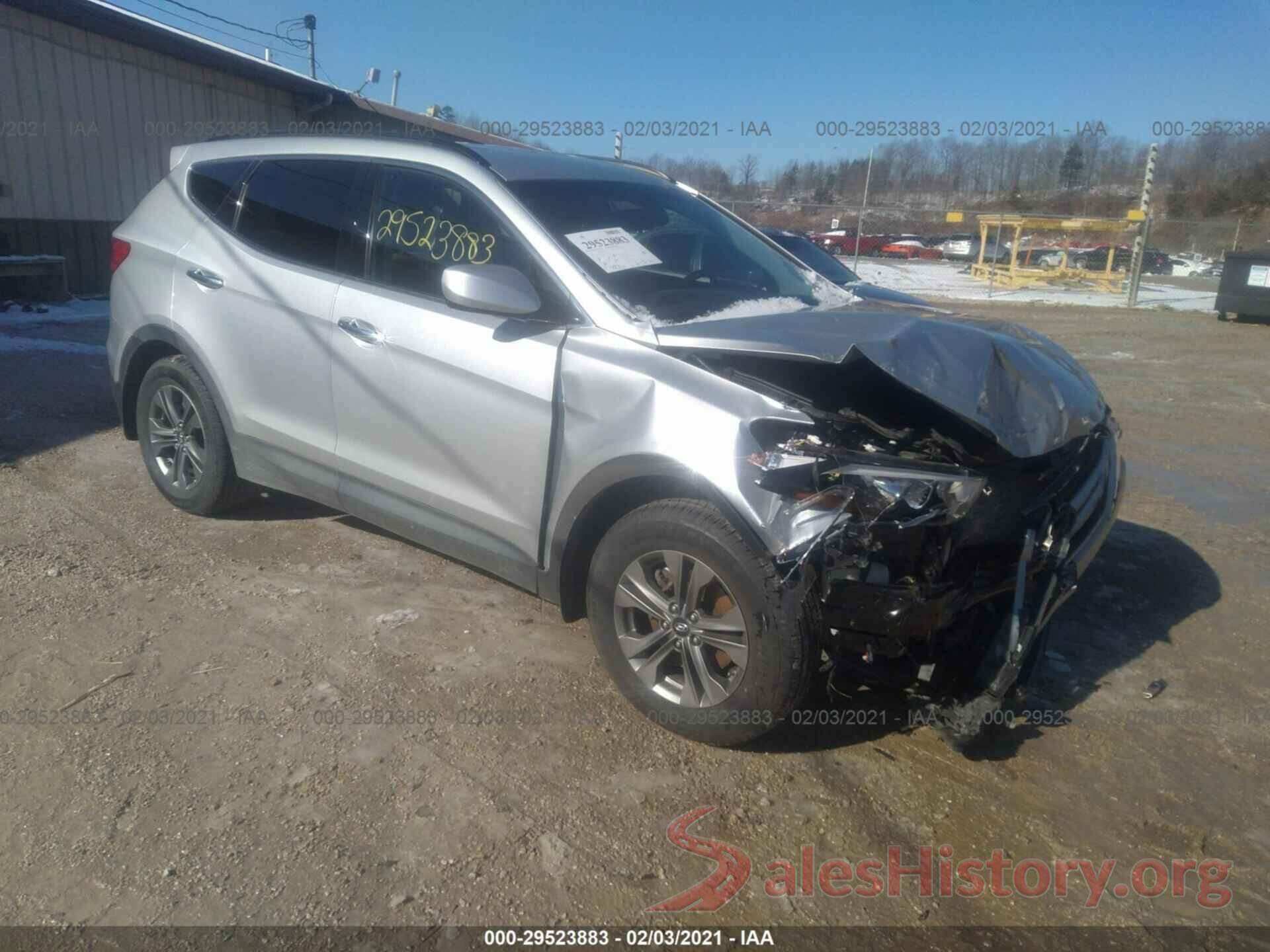 5XYZUDLB3GG355491 2016 HYUNDAI SANTA FE SPORT