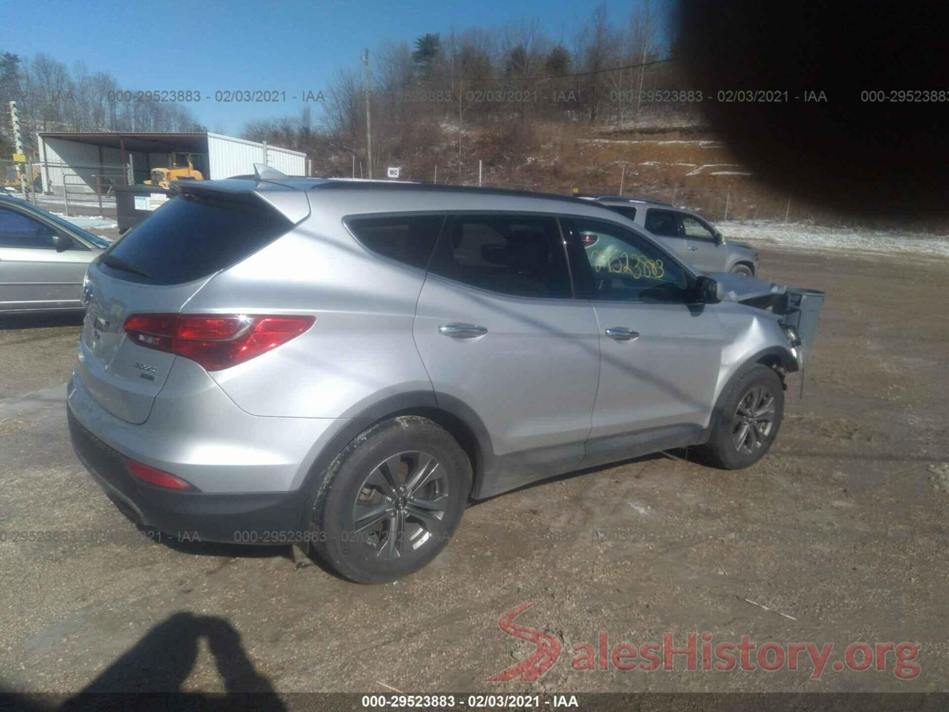 5XYZUDLB3GG355491 2016 HYUNDAI SANTA FE SPORT