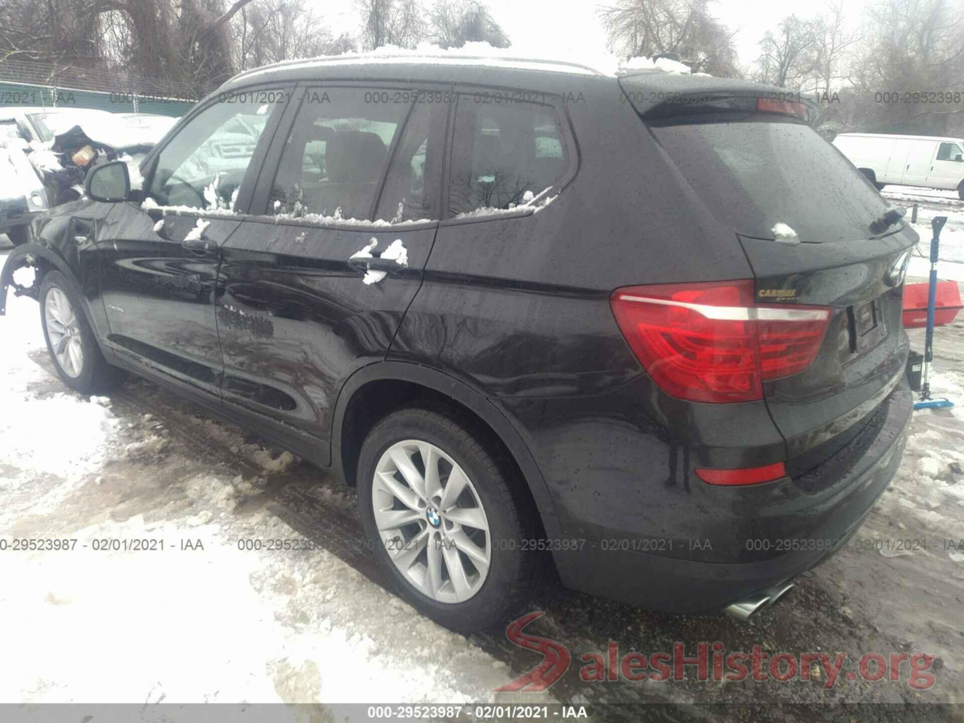 5UXWX9C36H0W80223 2017 BMW X3