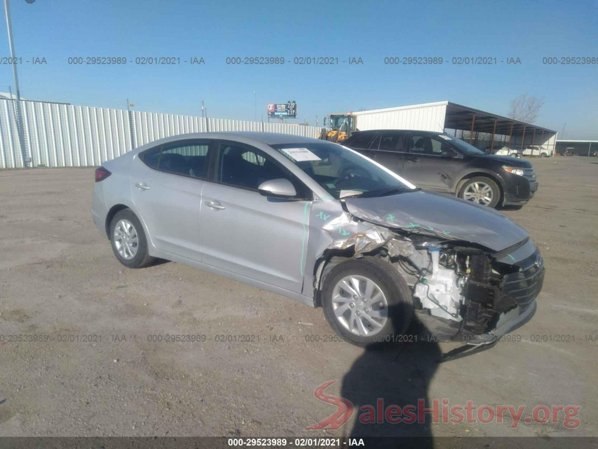 5NPD74LF6KH461424 2019 HYUNDAI ELANTRA