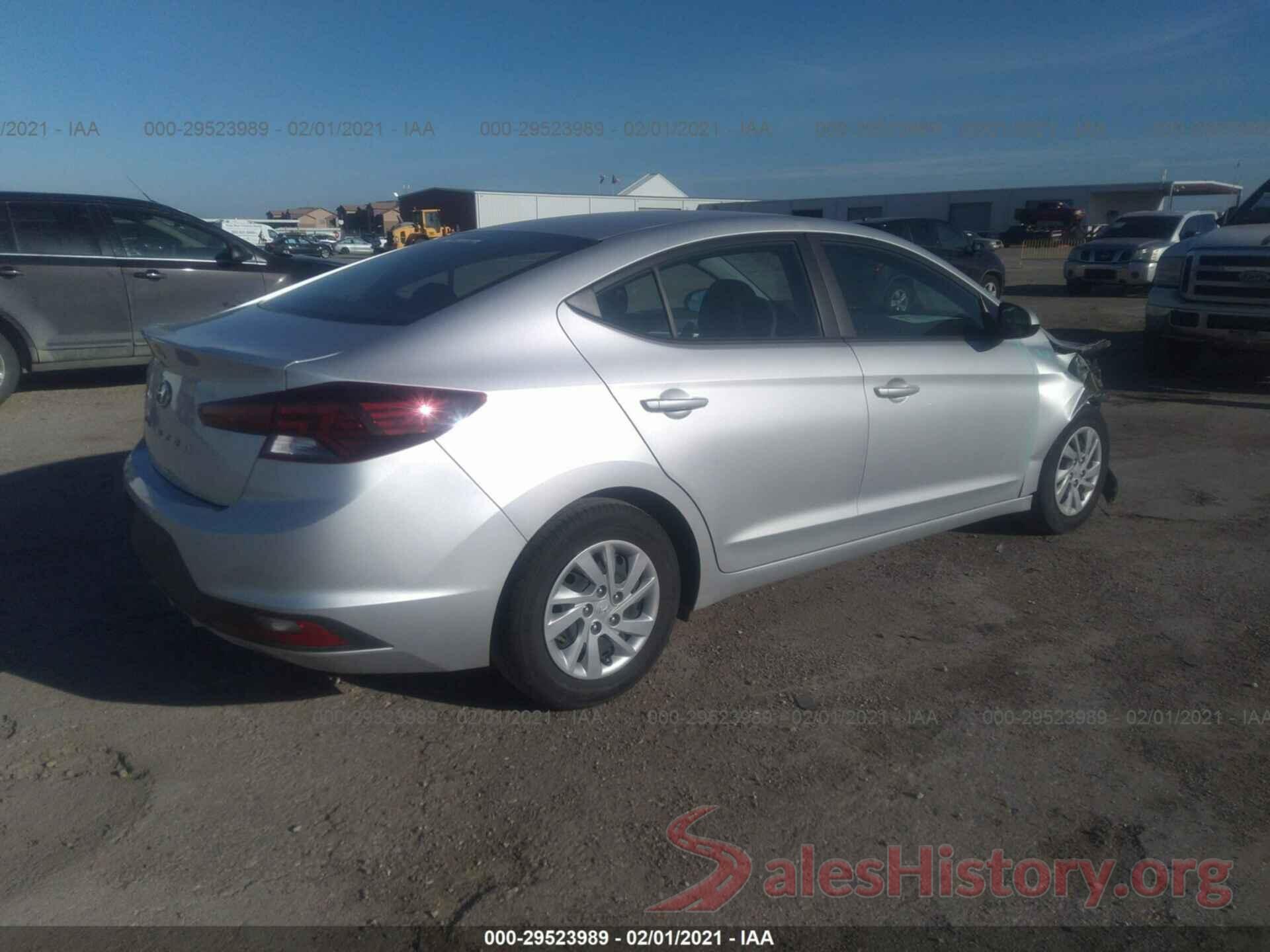 5NPD74LF6KH461424 2019 HYUNDAI ELANTRA