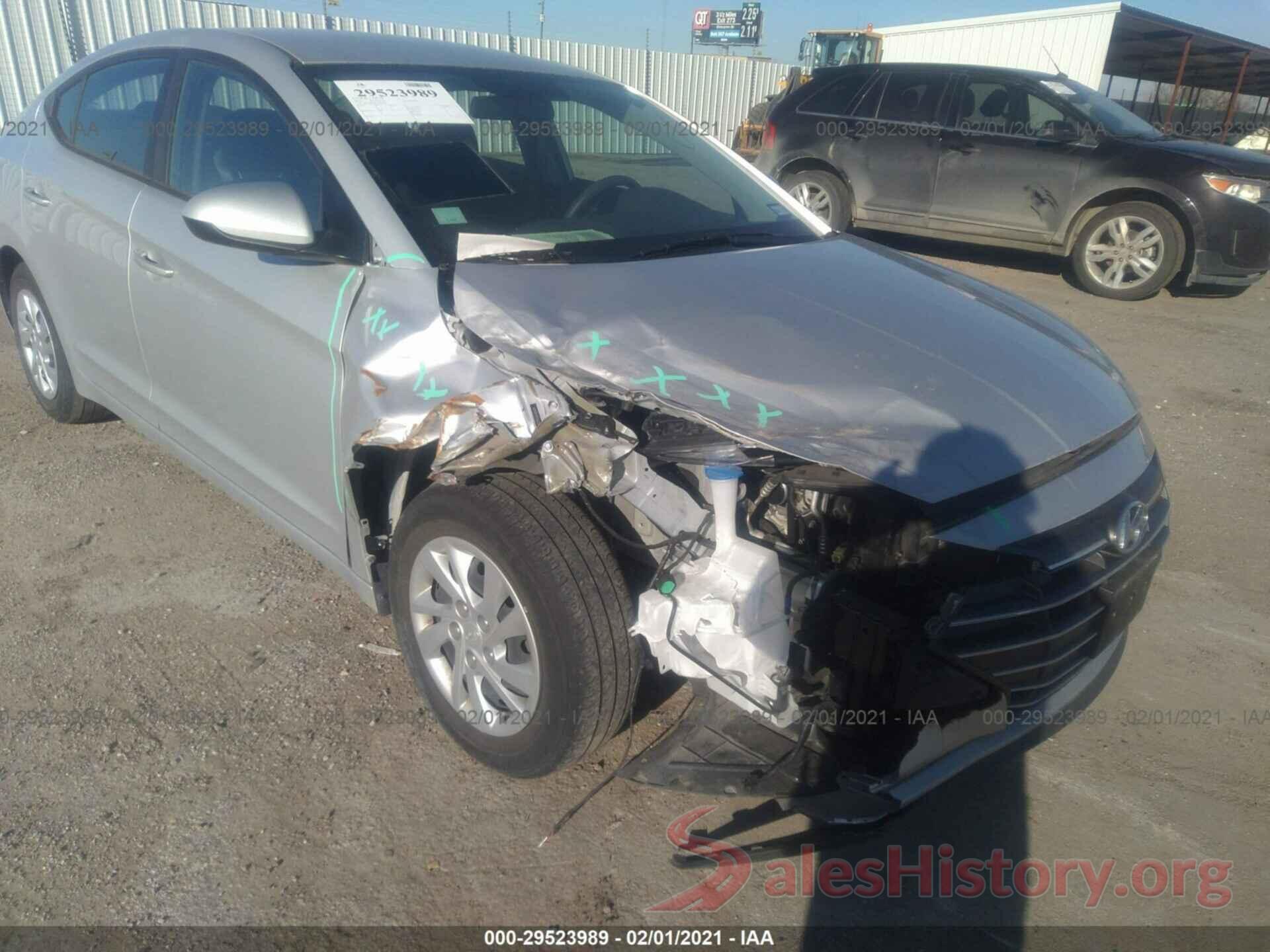 5NPD74LF6KH461424 2019 HYUNDAI ELANTRA