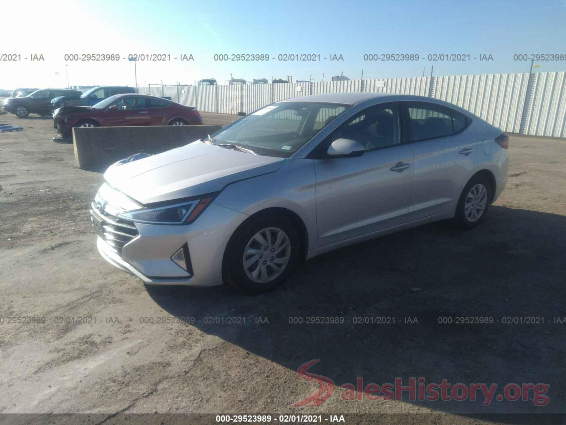 5NPD74LF6KH461424 2019 HYUNDAI ELANTRA