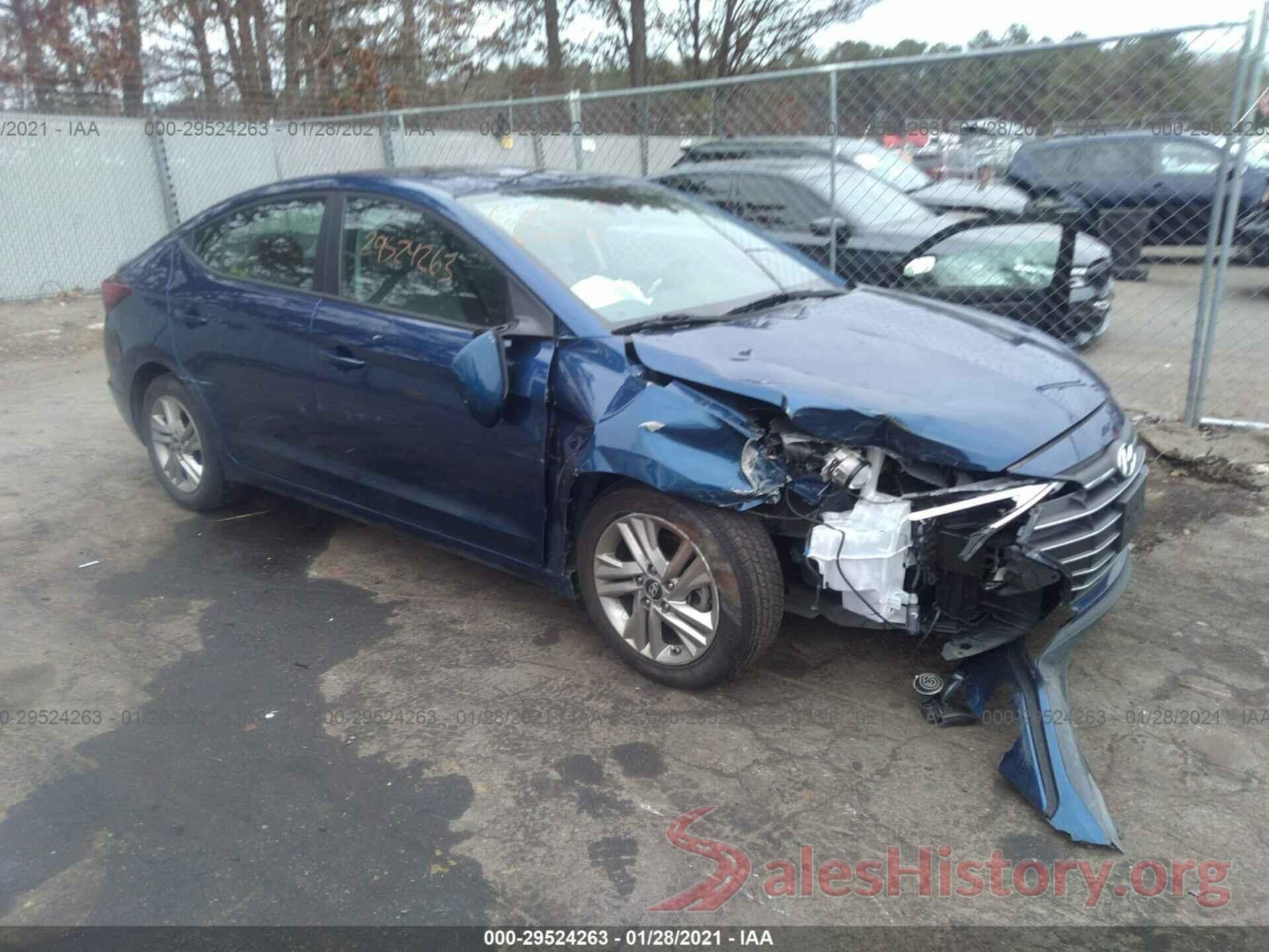 5NPD84LF2KH433939 2019 HYUNDAI ELANTRA