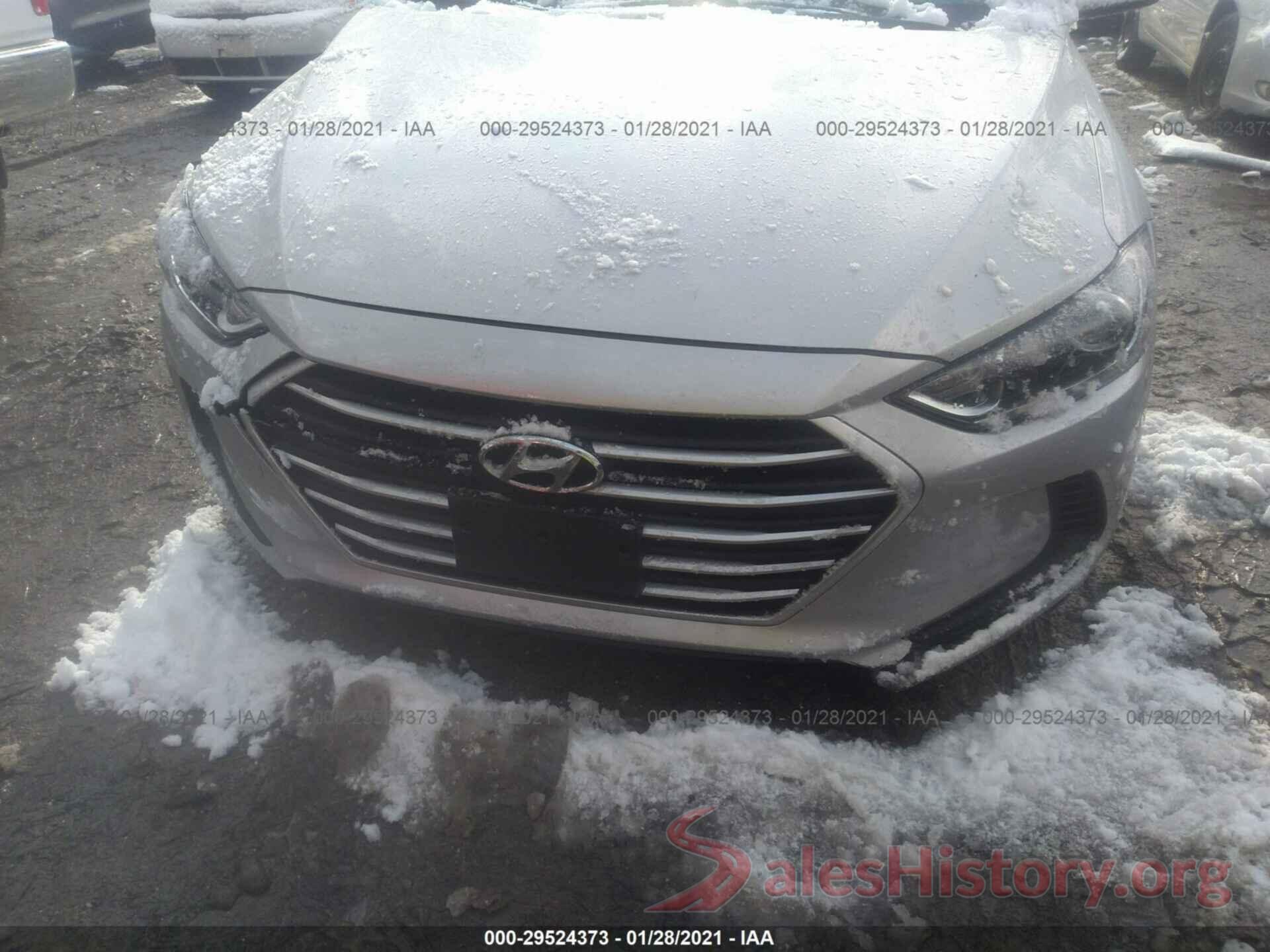 KMHD74LF7HU381124 2017 HYUNDAI ELANTRA