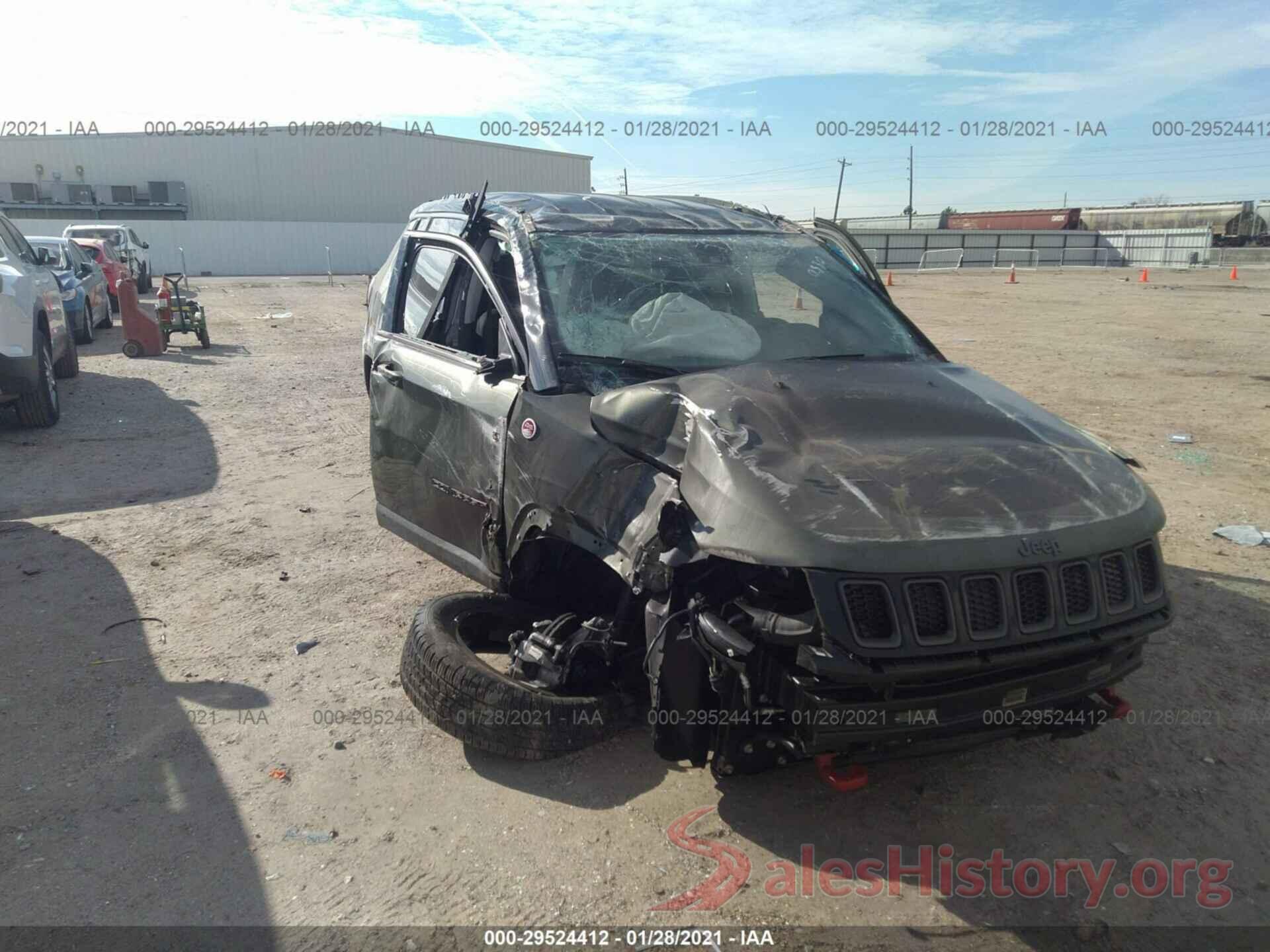 3C4NJDDB2MT520330 2021 JEEP COMPASS