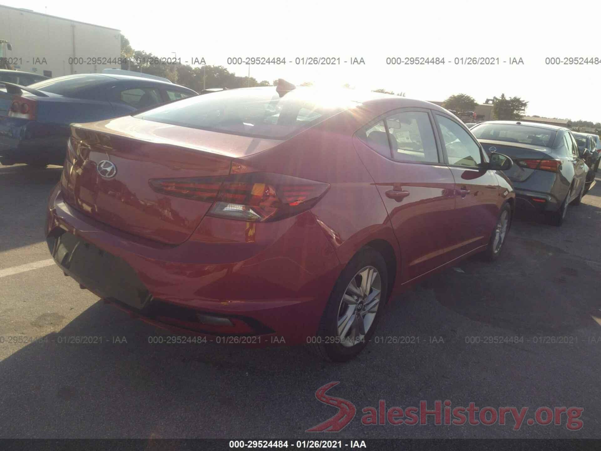 5NPD84LF5LH514693 2020 HYUNDAI ELANTRA