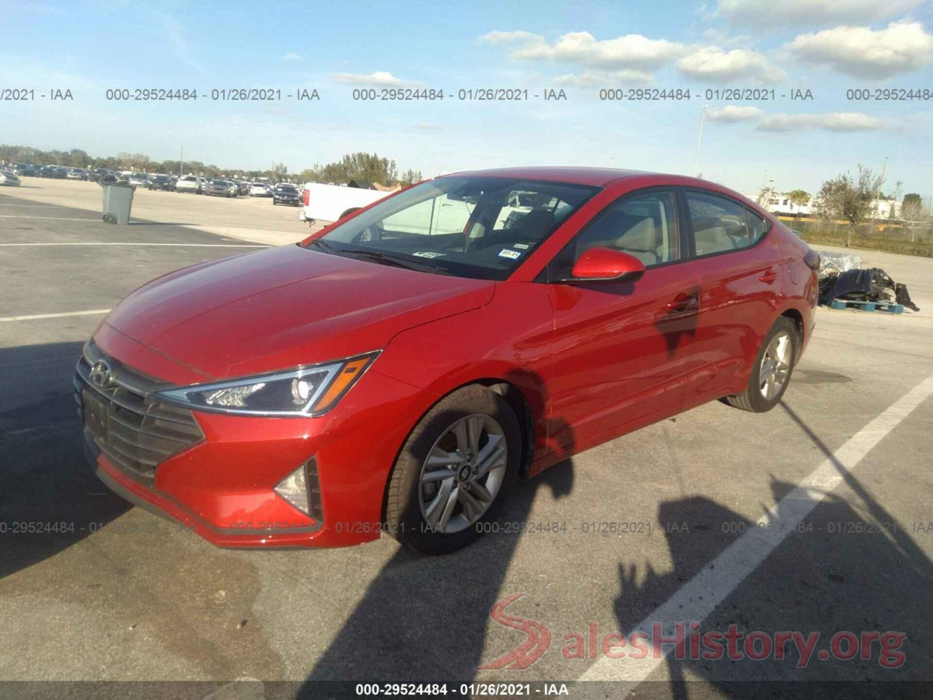 5NPD84LF5LH514693 2020 HYUNDAI ELANTRA