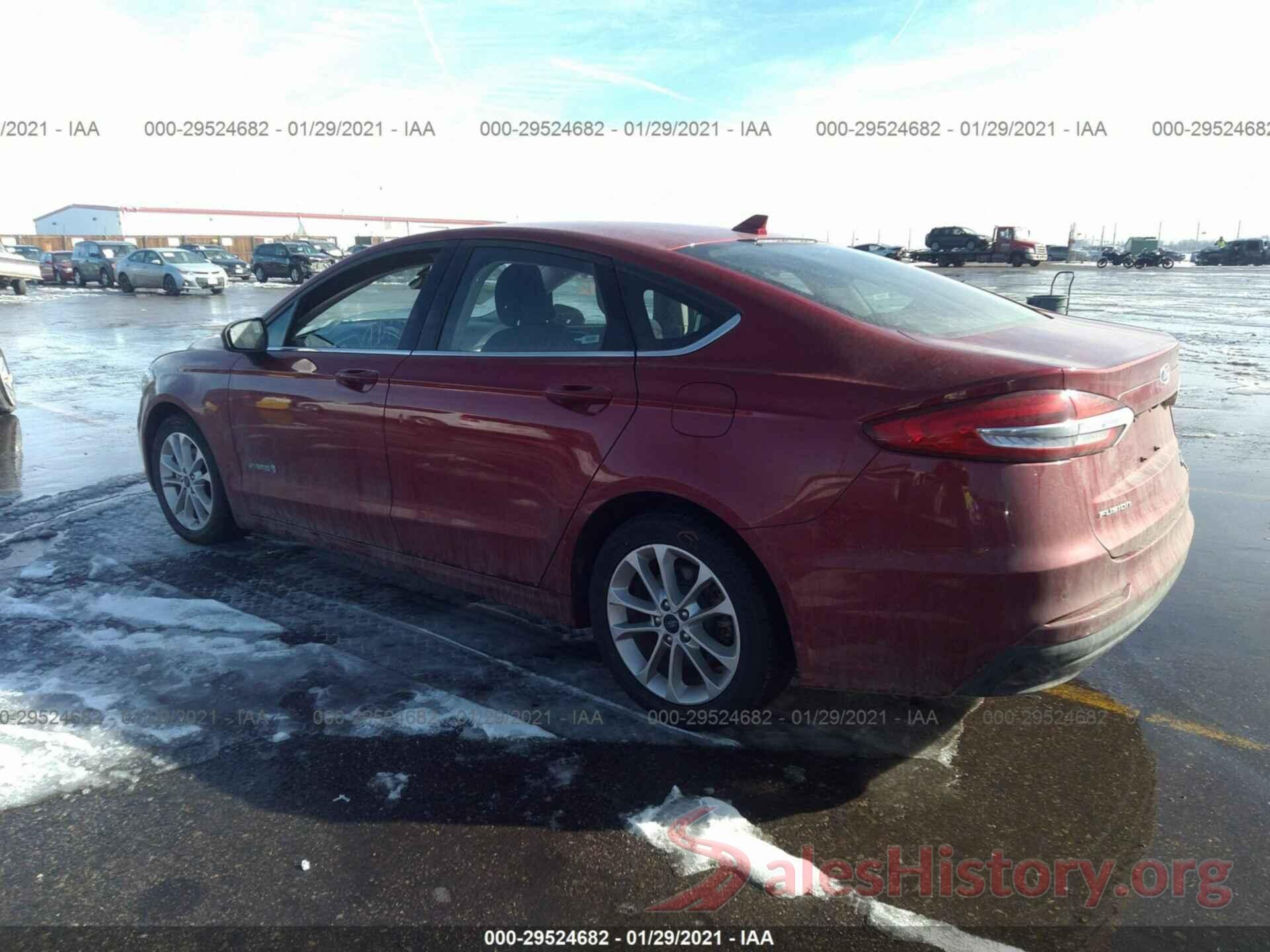 3FA6P0LU5KR256583 2019 FORD FUSION HYBRID