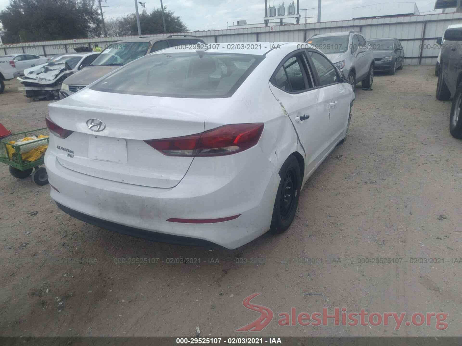 5NPD74LF7HH201106 2017 HYUNDAI ELANTRA