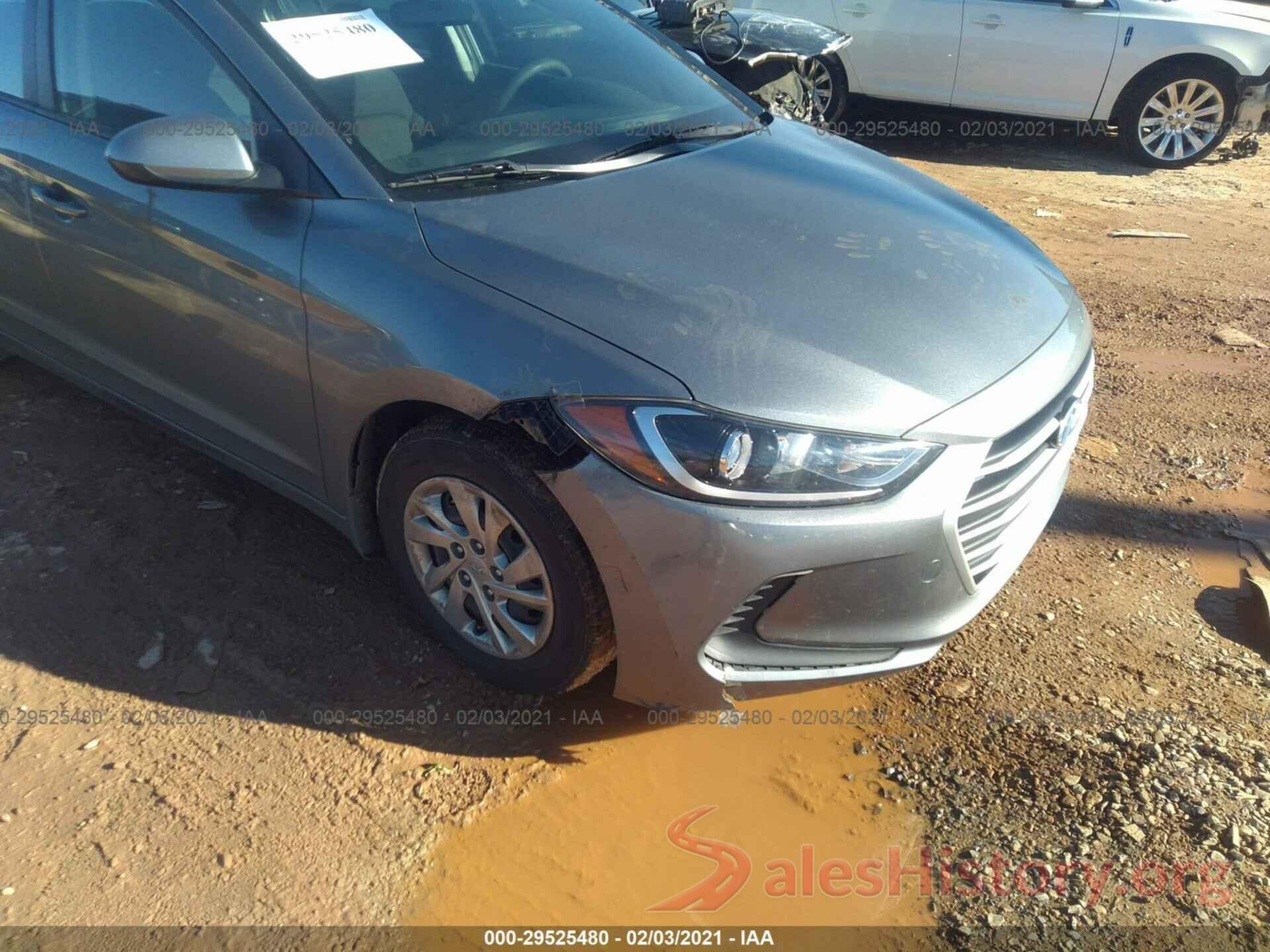 KMHD74LF9JU579564 2018 HYUNDAI ELANTRA