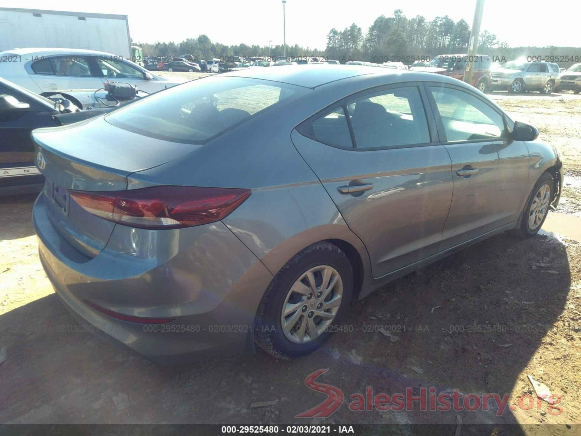 KMHD74LF9JU579564 2018 HYUNDAI ELANTRA