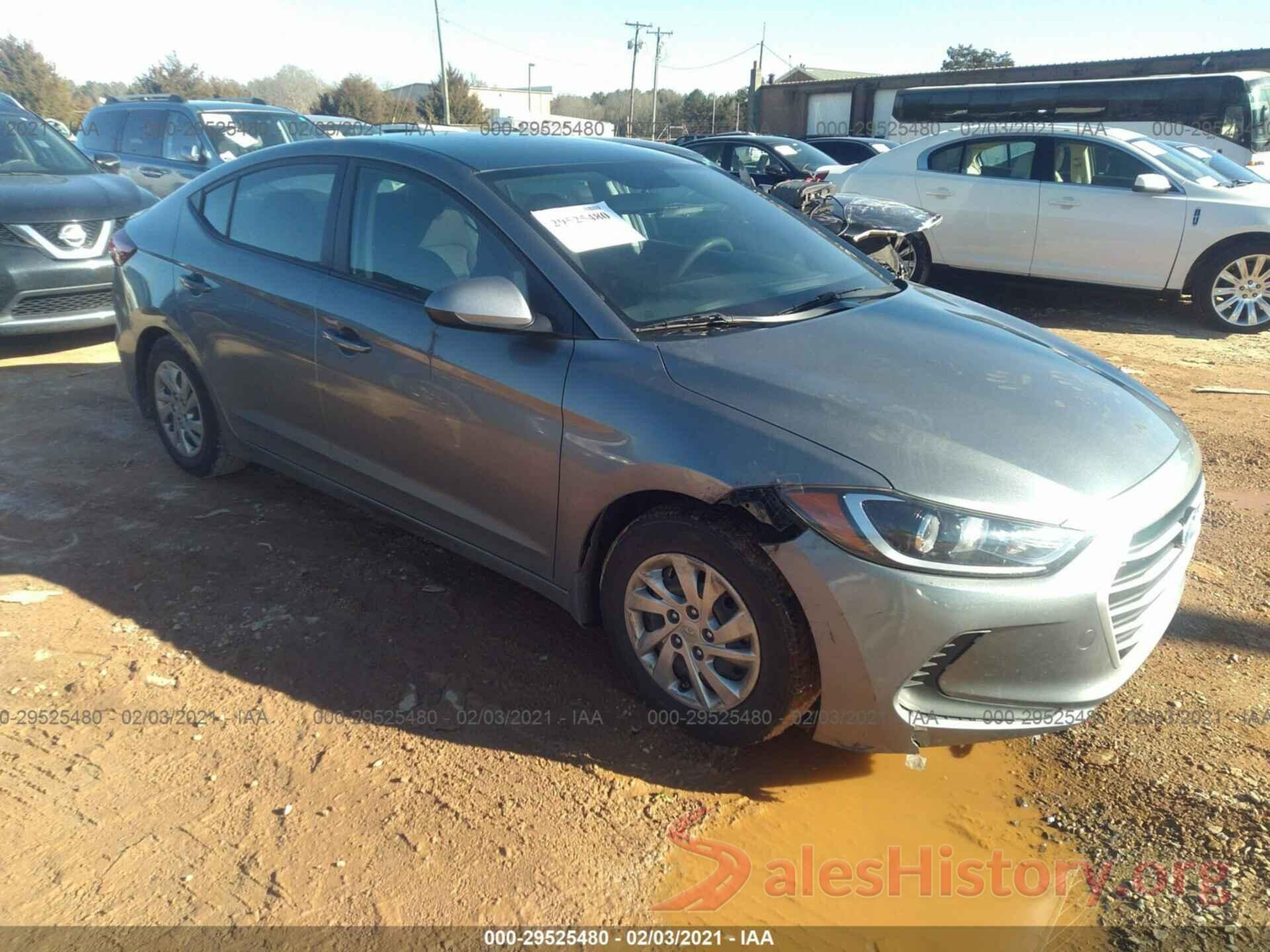 KMHD74LF9JU579564 2018 HYUNDAI ELANTRA