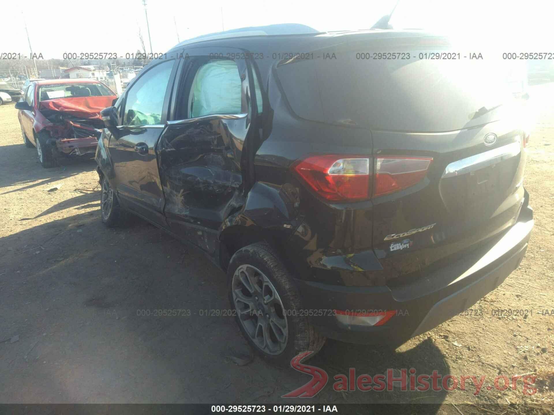 MAJ6S3KL9KC250597 2019 FORD ECOSPORT