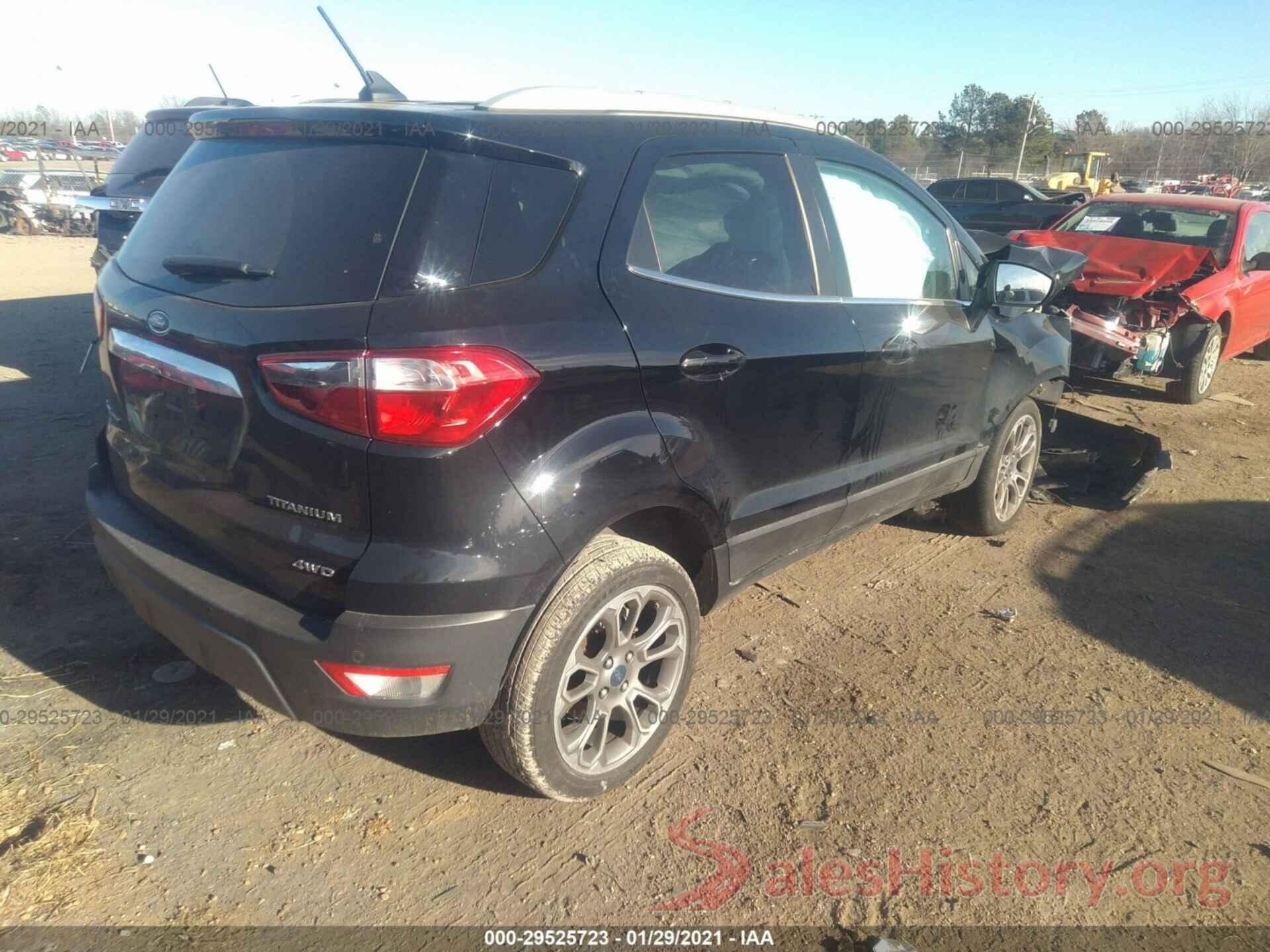 MAJ6S3KL9KC250597 2019 FORD ECOSPORT