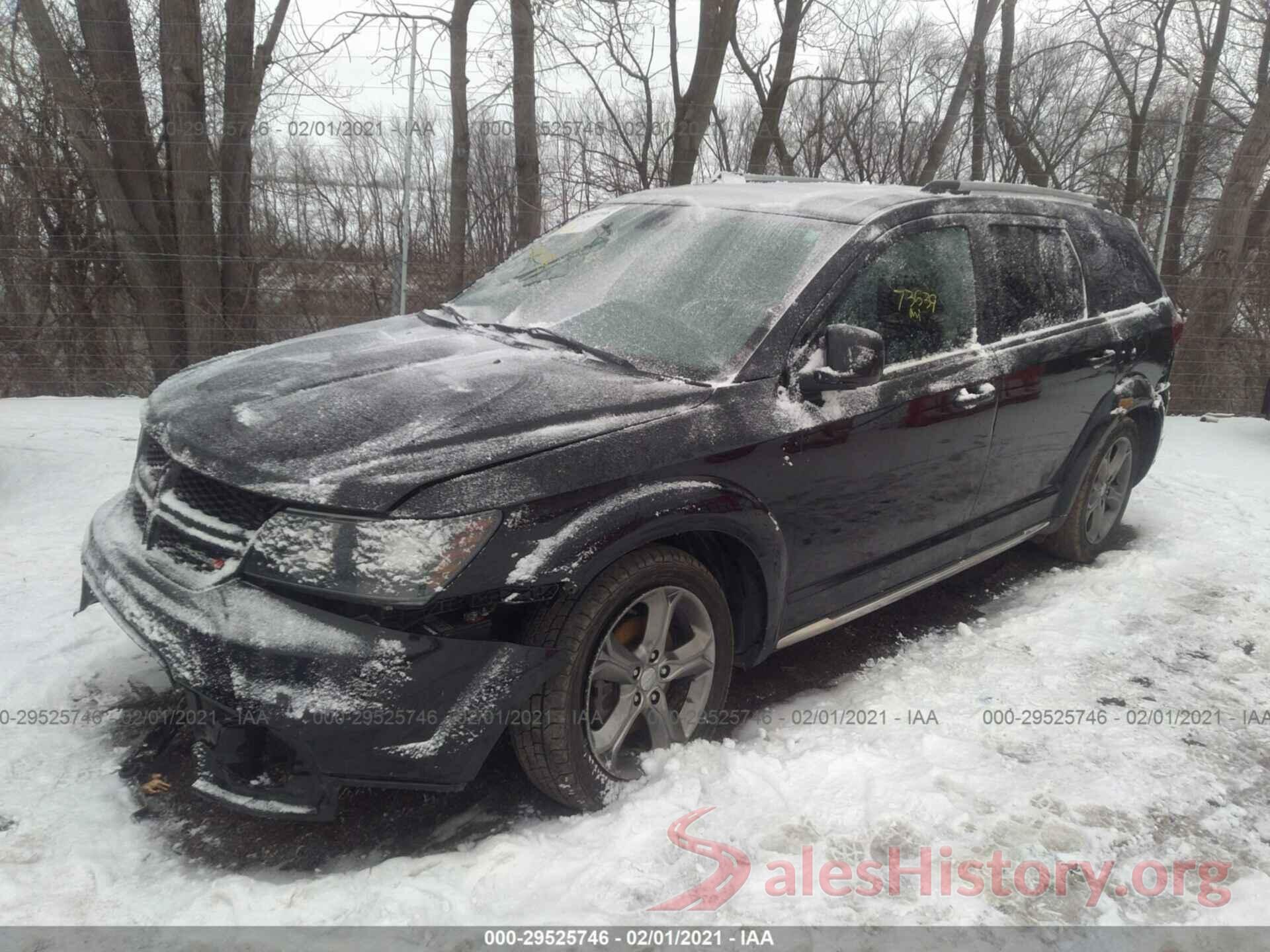 3C4PDDGG9GT227648 2016 DODGE JOURNEY