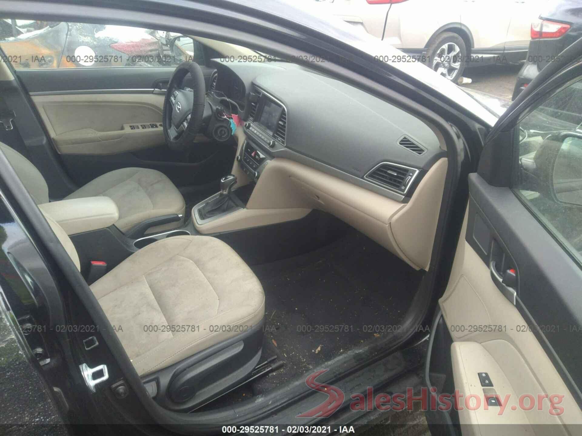 5NPD84LF8JH393901 2018 HYUNDAI ELANTRA