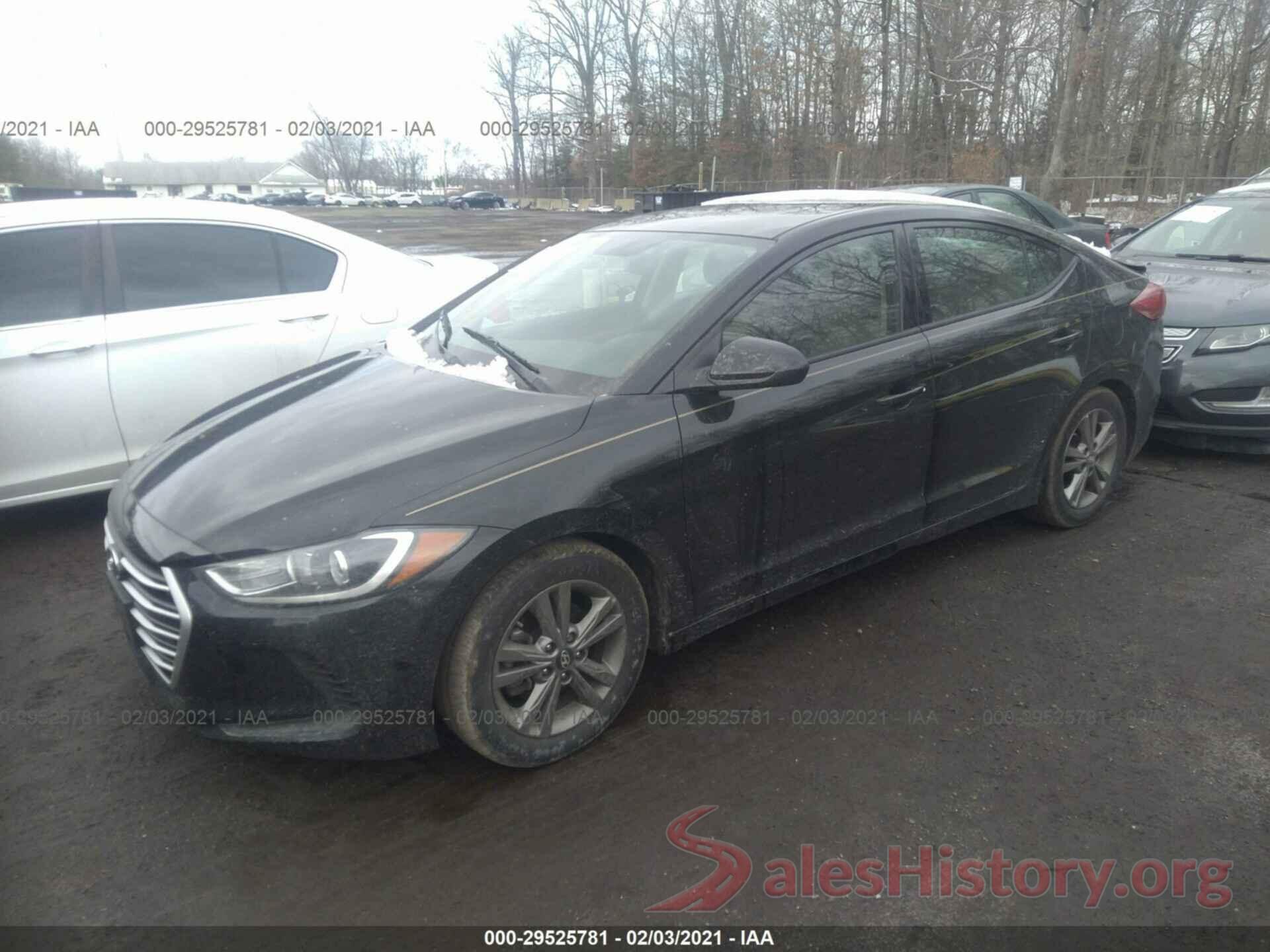 5NPD84LF8JH393901 2018 HYUNDAI ELANTRA