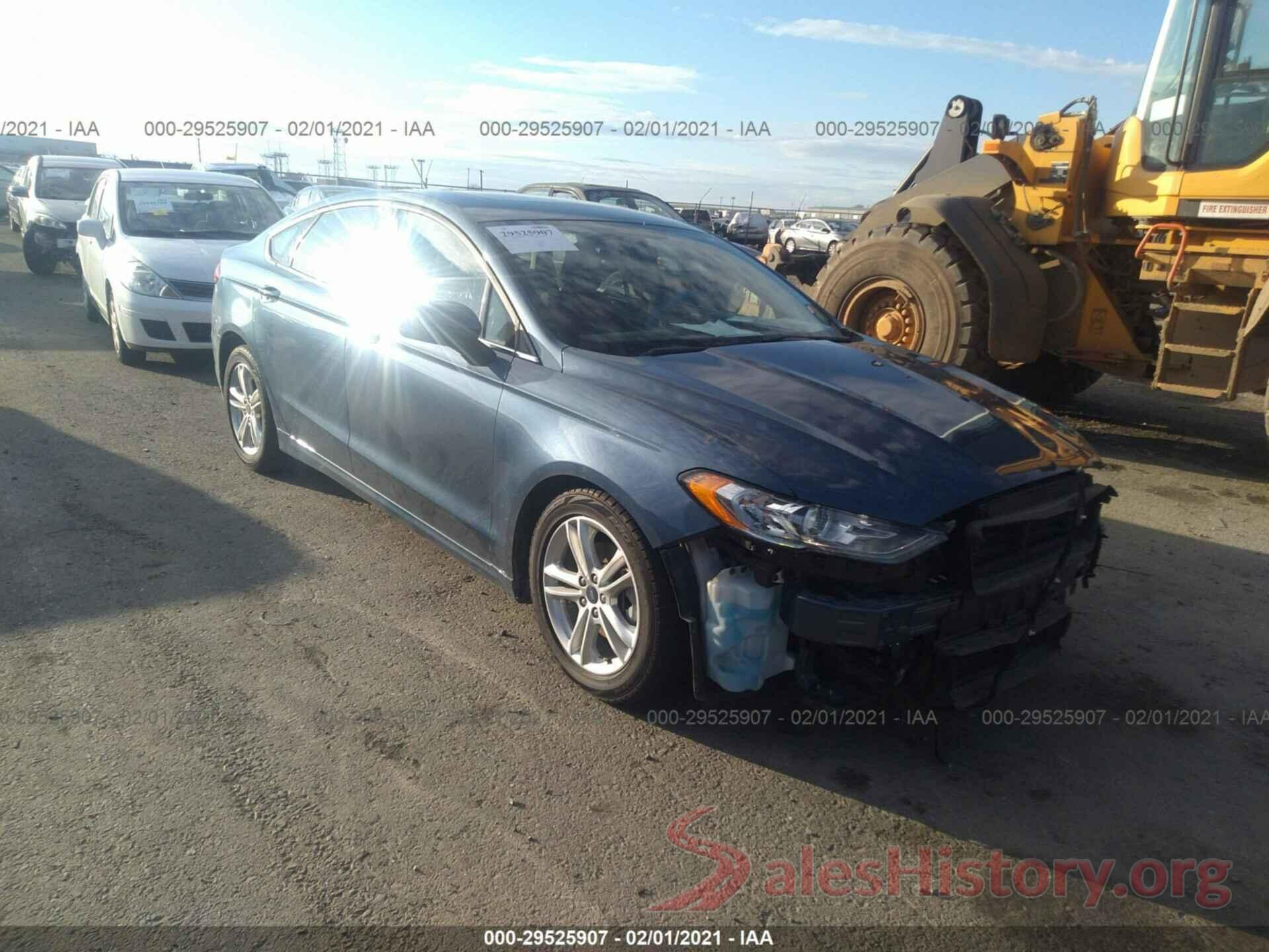 3FA6P0HD4JR205163 2018 FORD FUSION