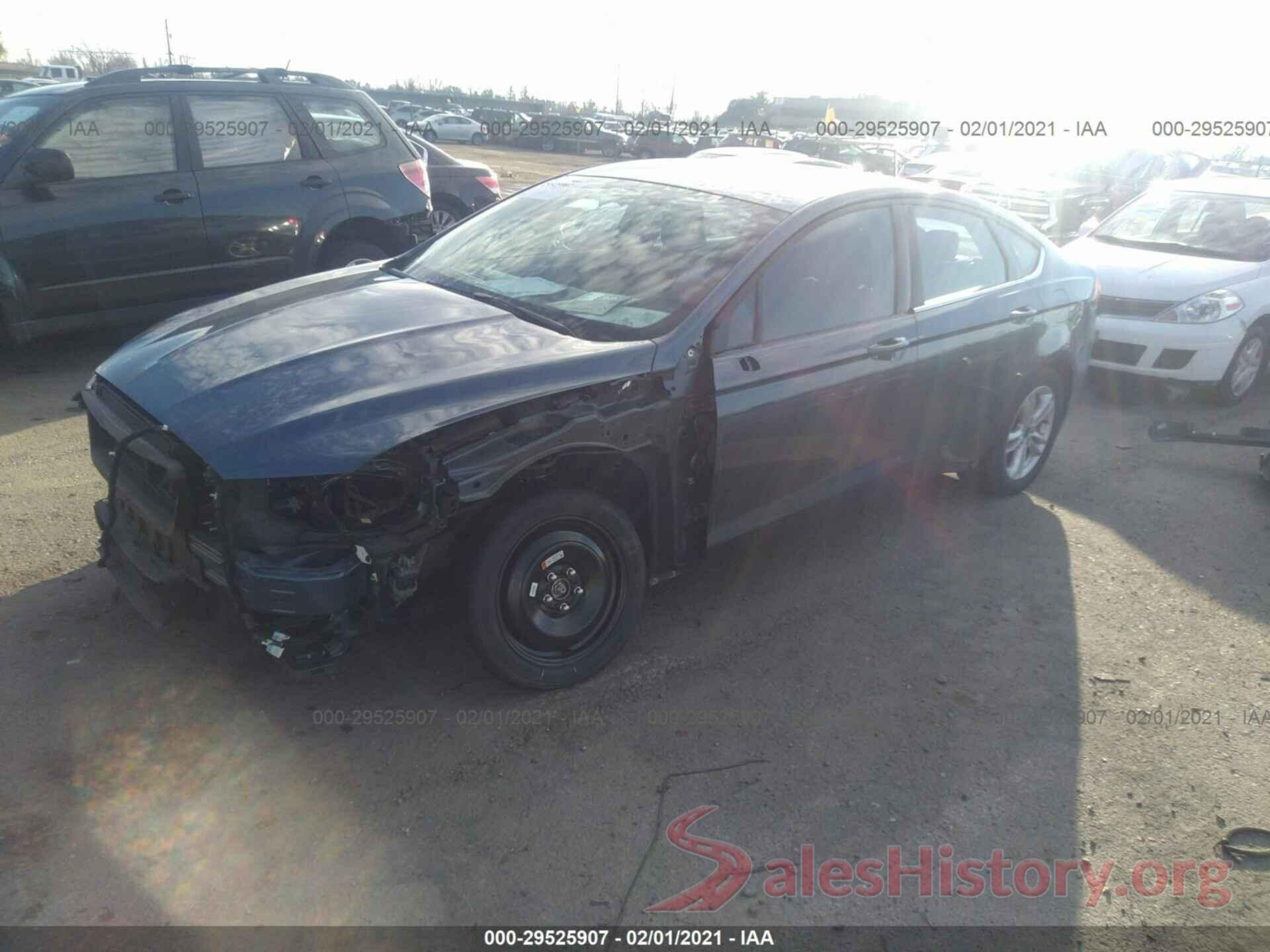 3FA6P0HD4JR205163 2018 FORD FUSION