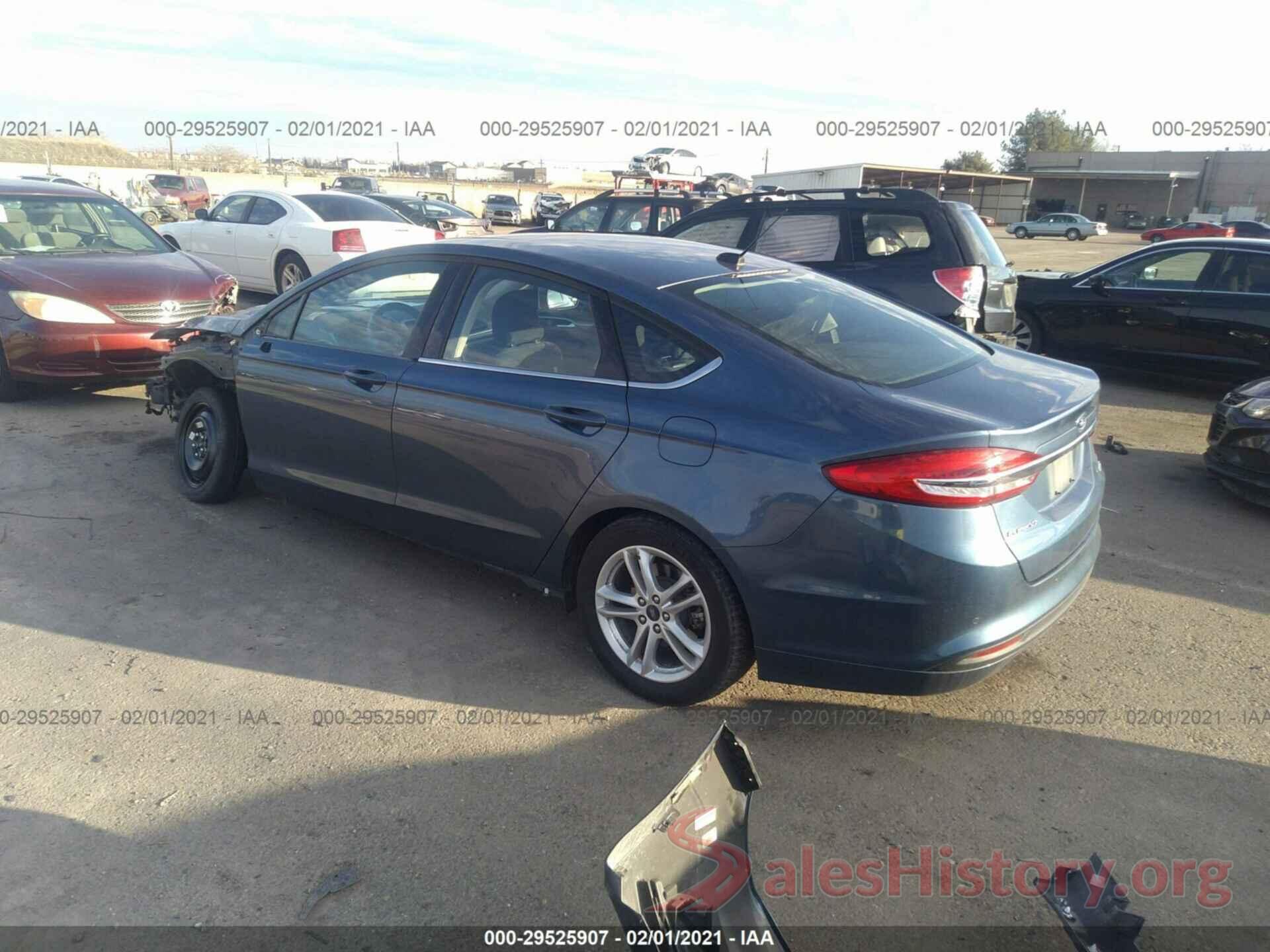 3FA6P0HD4JR205163 2018 FORD FUSION