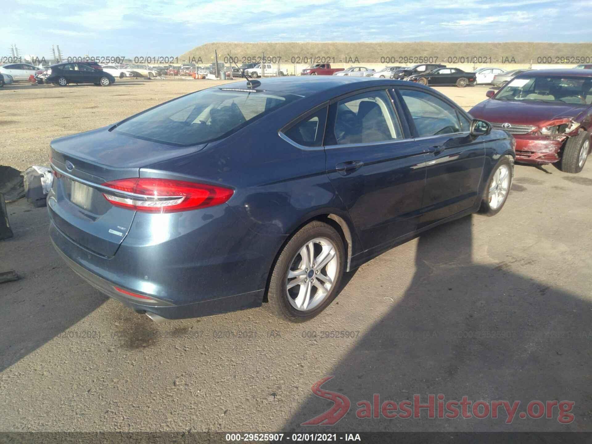 3FA6P0HD4JR205163 2018 FORD FUSION