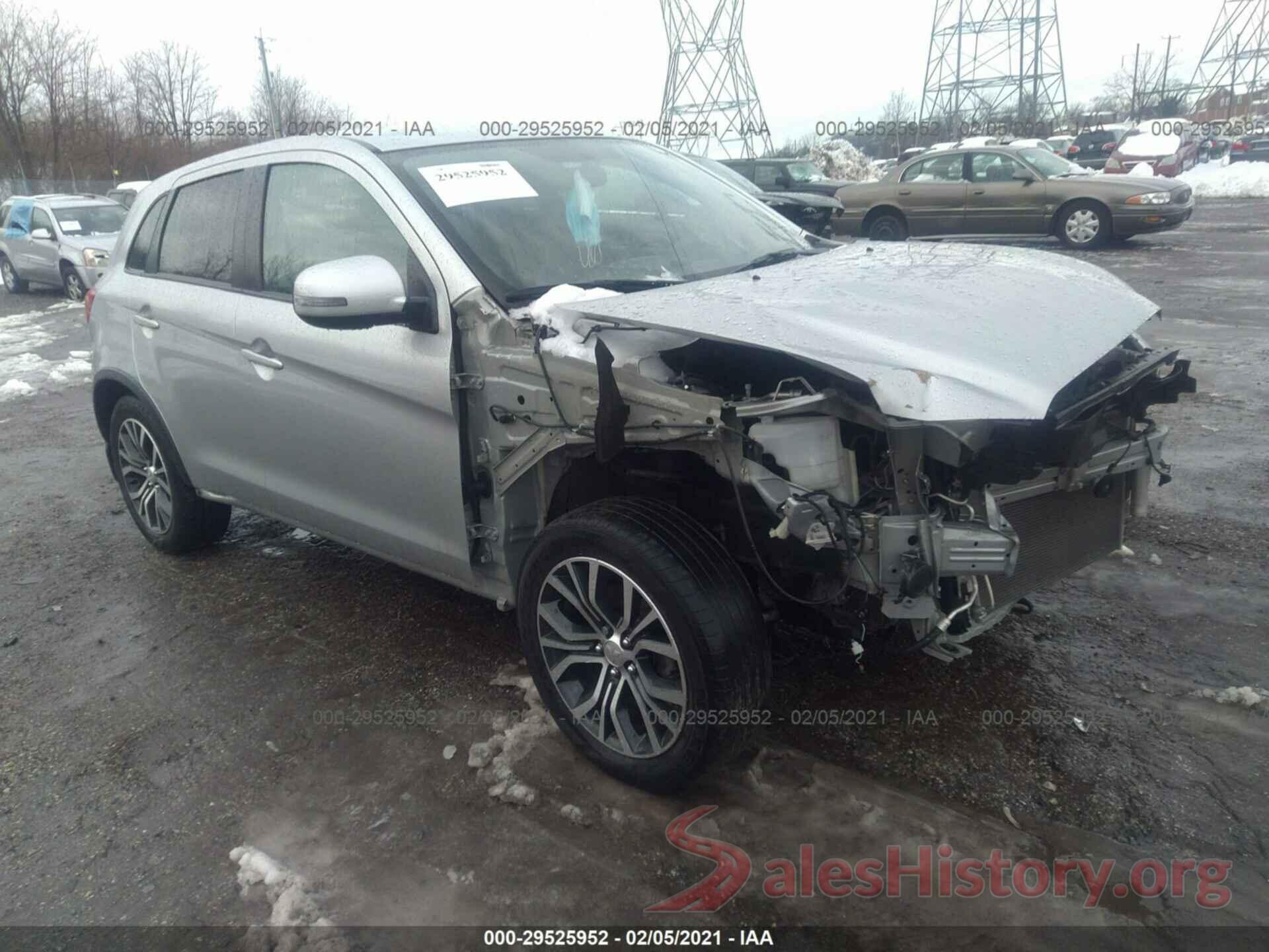 JA4AP3AU8KU004760 2019 MITSUBISHI OUTLANDER SPORT