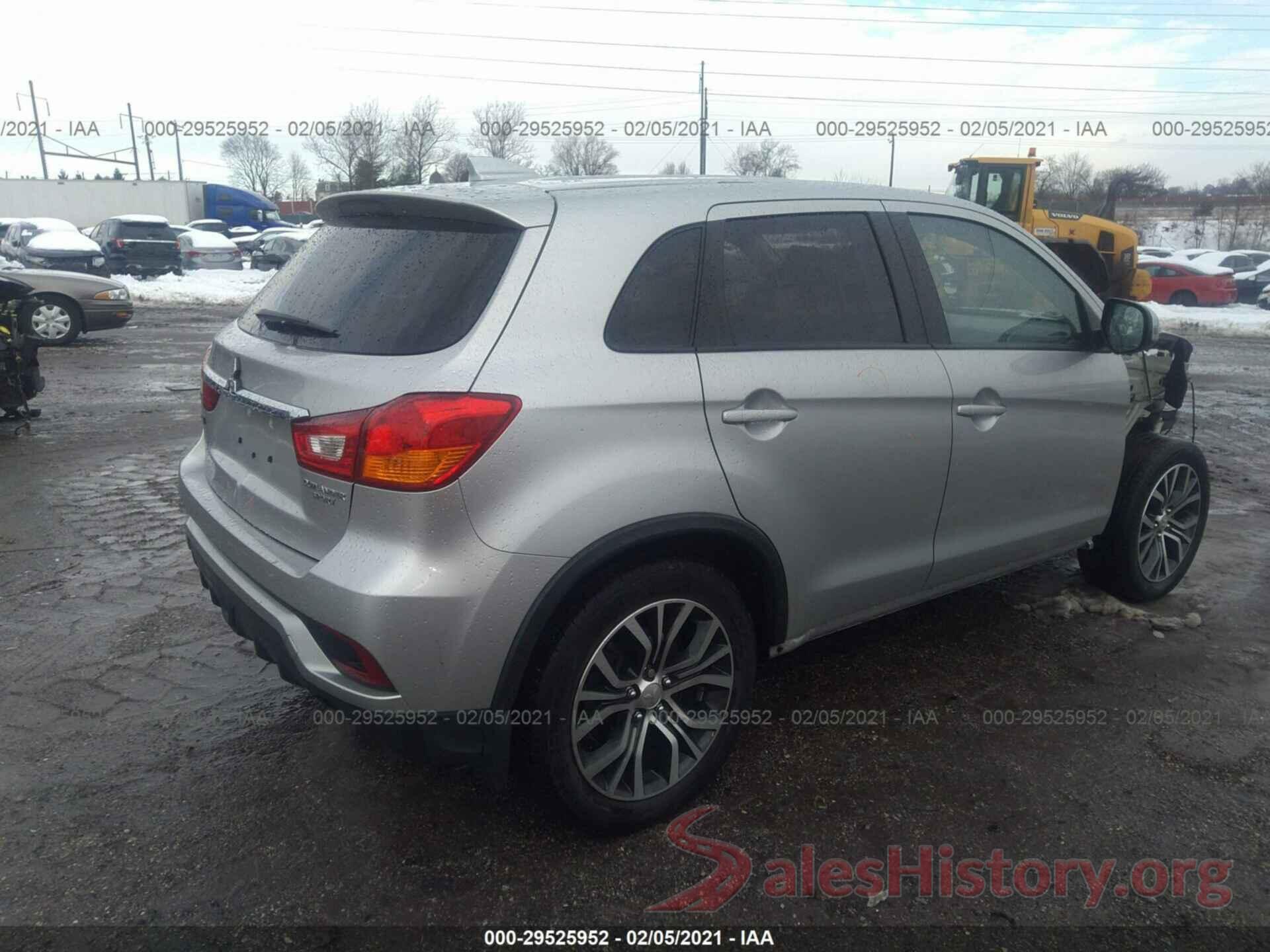 JA4AP3AU8KU004760 2019 MITSUBISHI OUTLANDER SPORT