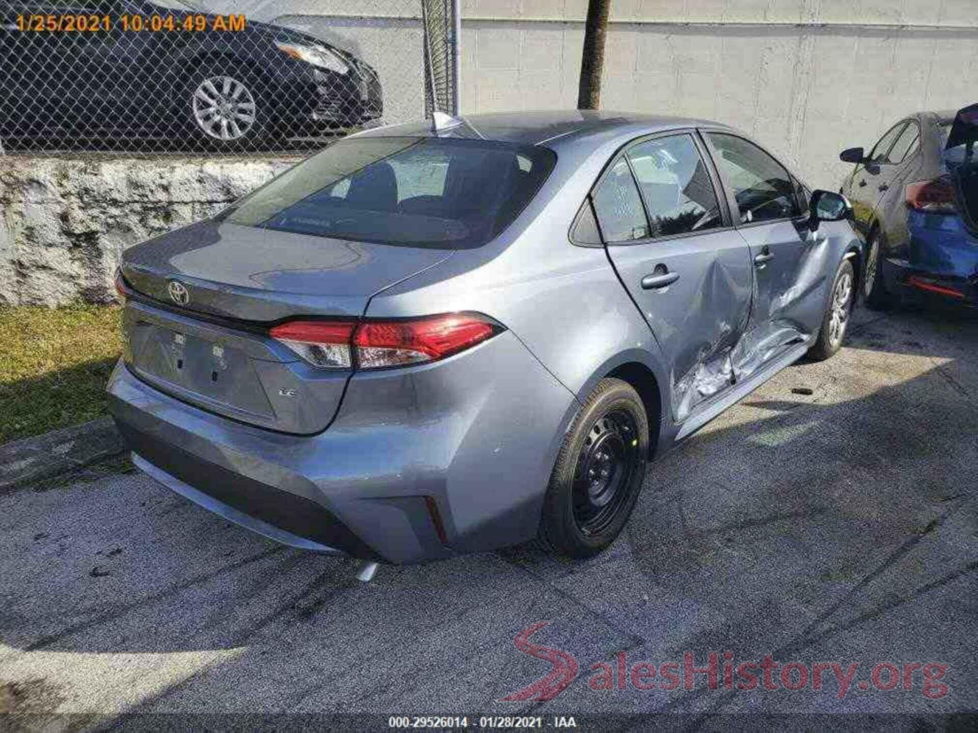 5YFEPMAE7MP201313 2021 TOYOTA COROLLA