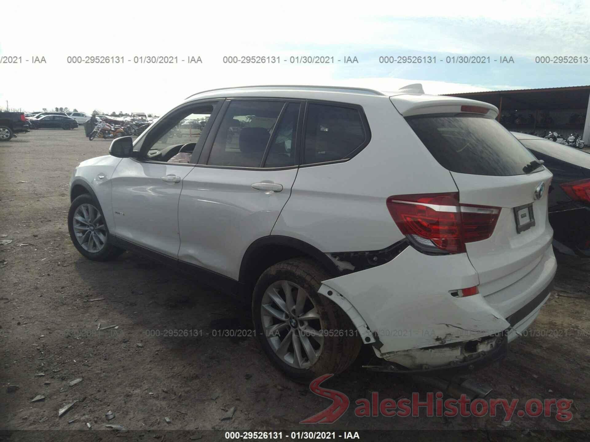 5UXWX9C53G0D89214 2016 BMW X3