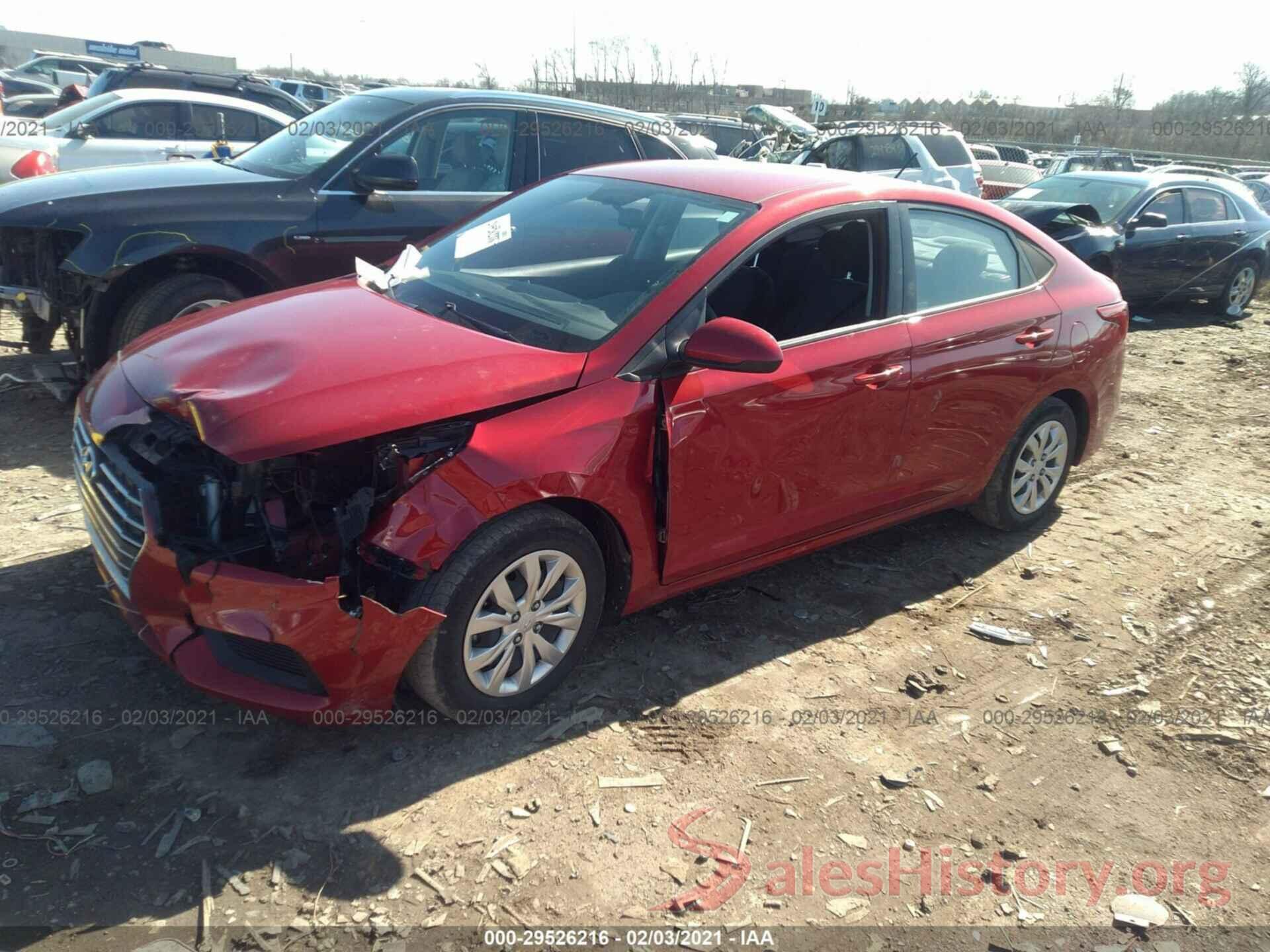 3KPC24A3XKE044170 2019 HYUNDAI ACCENT