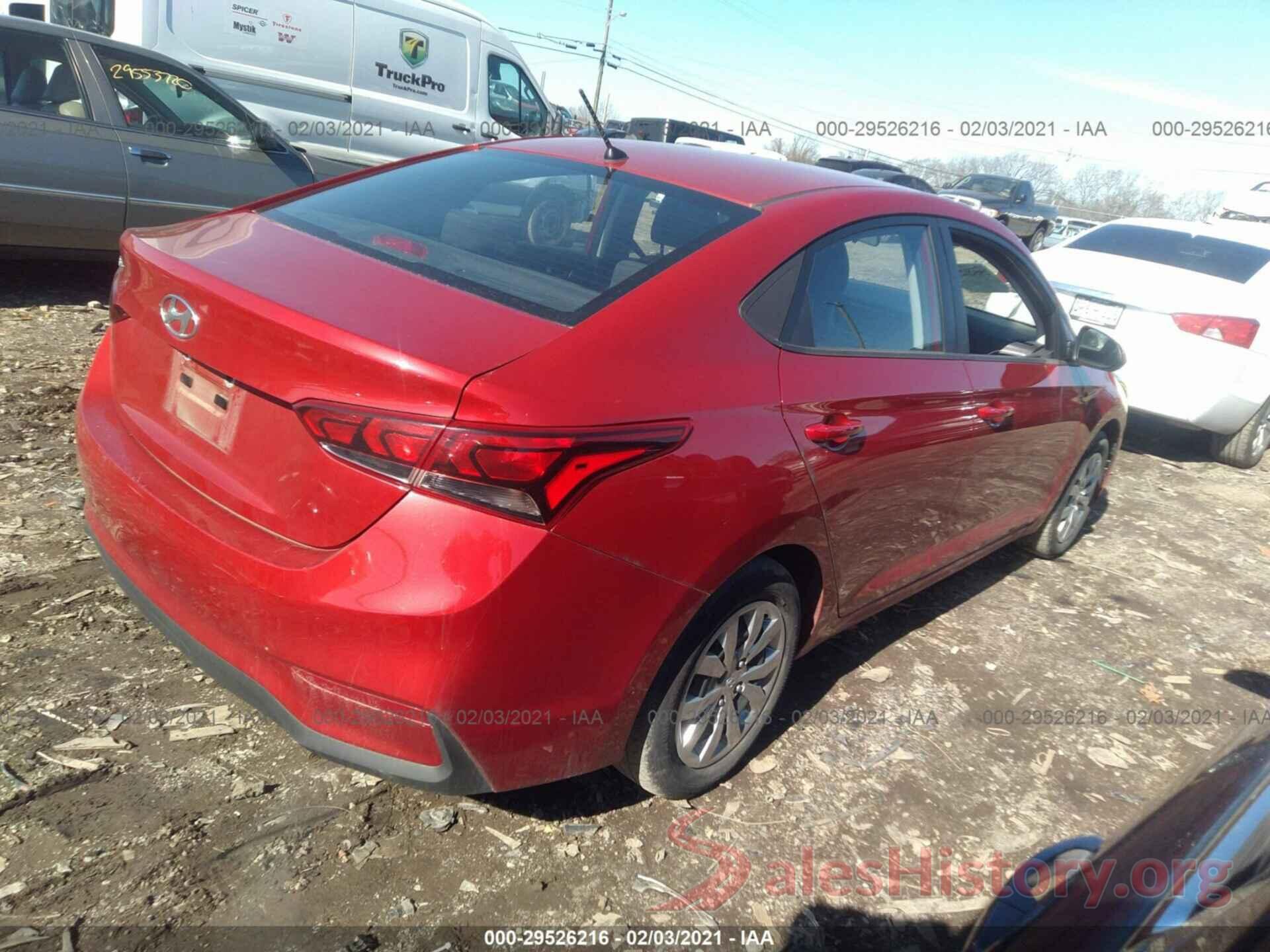 3KPC24A3XKE044170 2019 HYUNDAI ACCENT