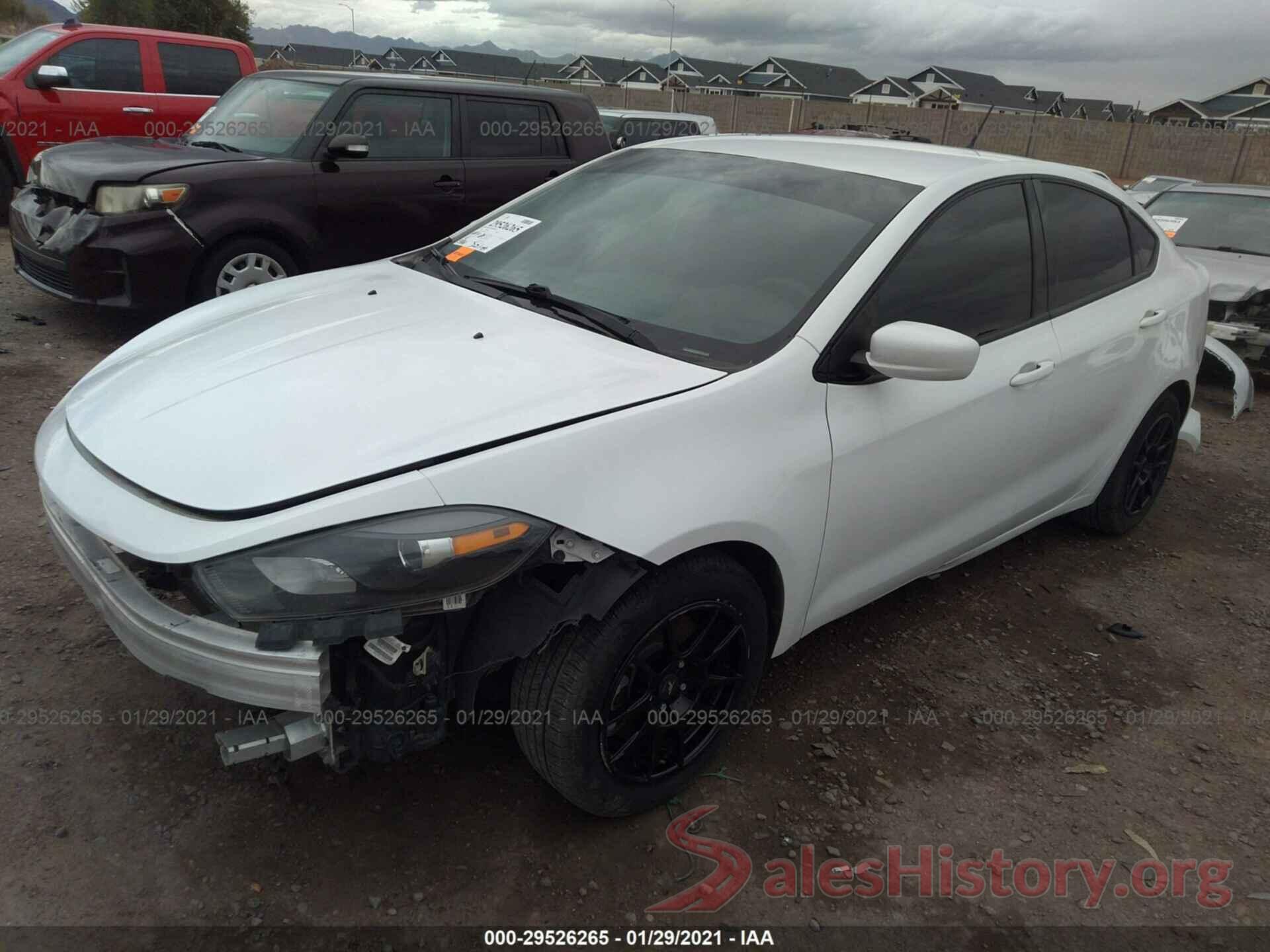 1C3CDFBB4GD623664 2016 DODGE DART