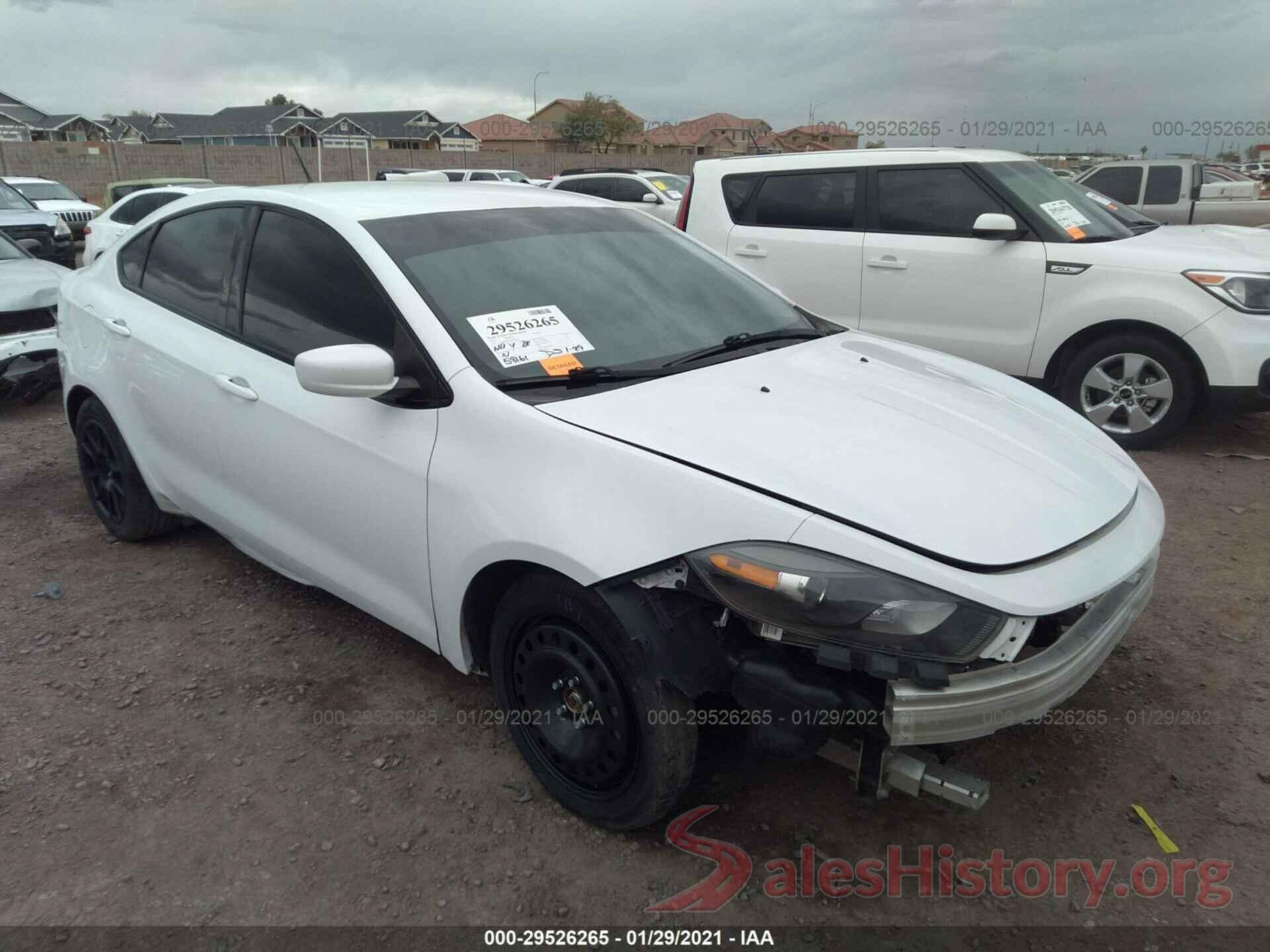 1C3CDFBB4GD623664 2016 DODGE DART