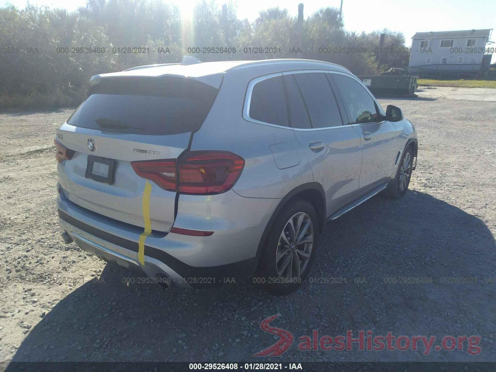 5UXTR7C53KLR46256 2019 BMW X3