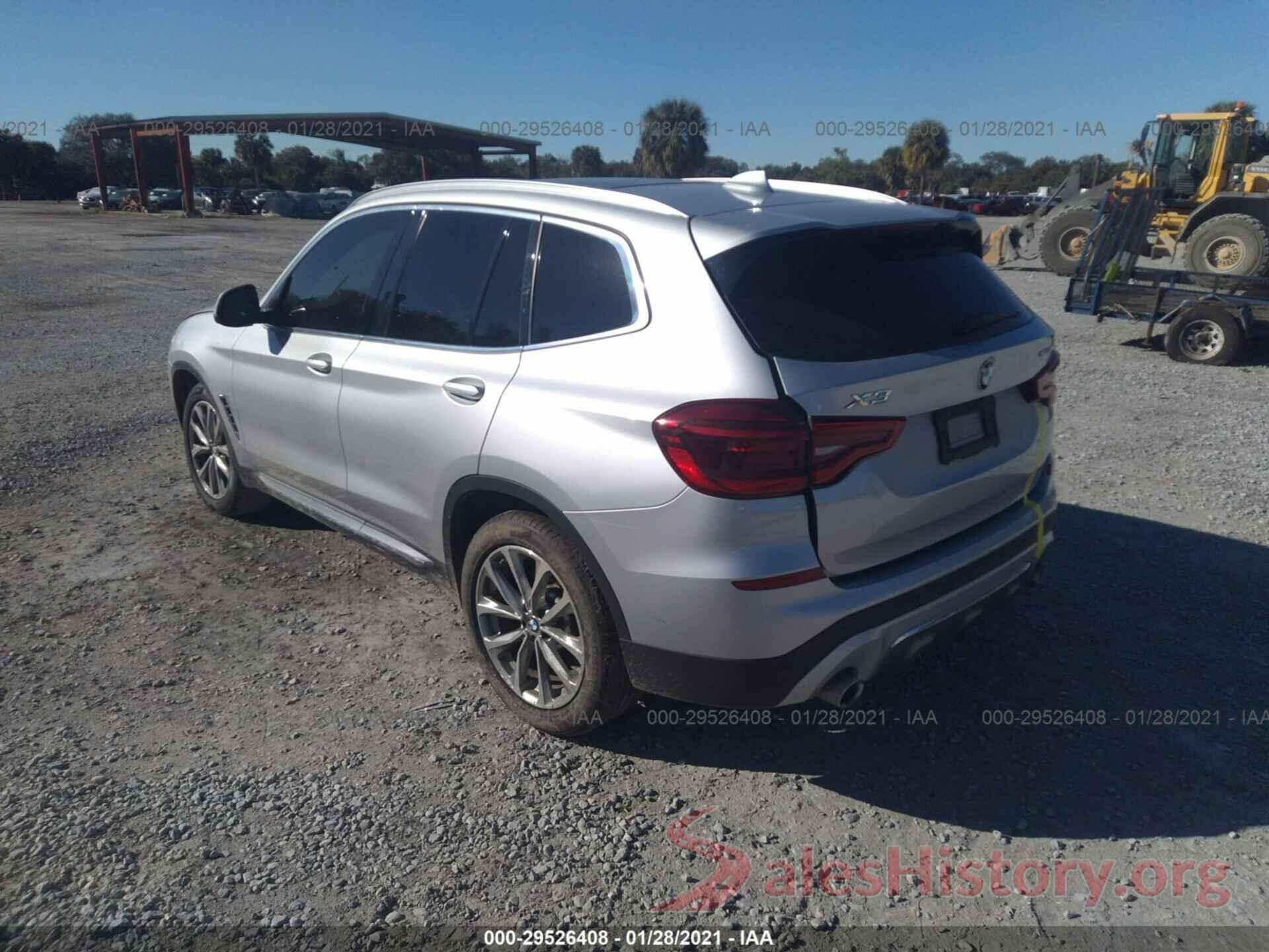 5UXTR7C53KLR46256 2019 BMW X3