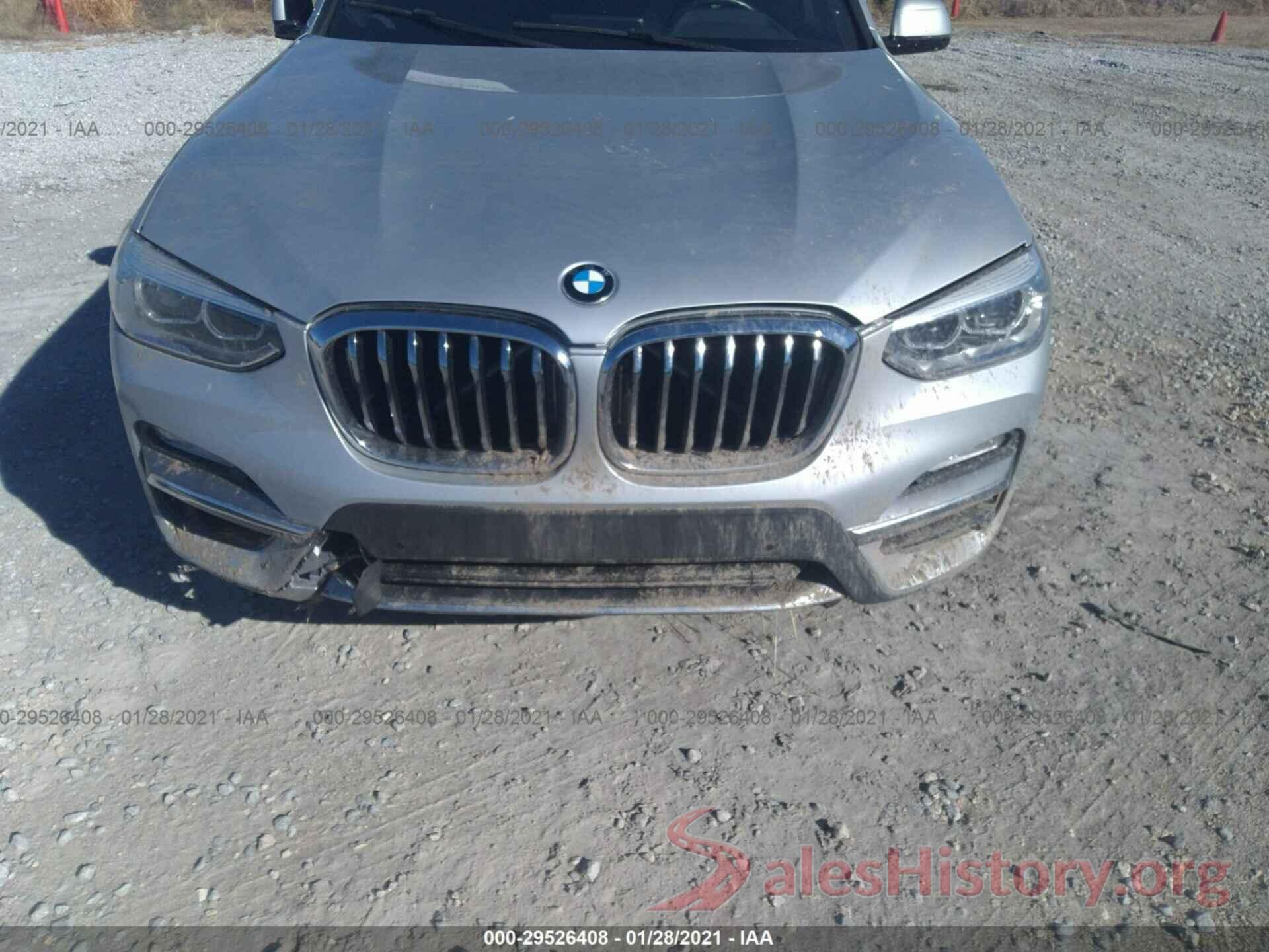 5UXTR7C53KLR46256 2019 BMW X3