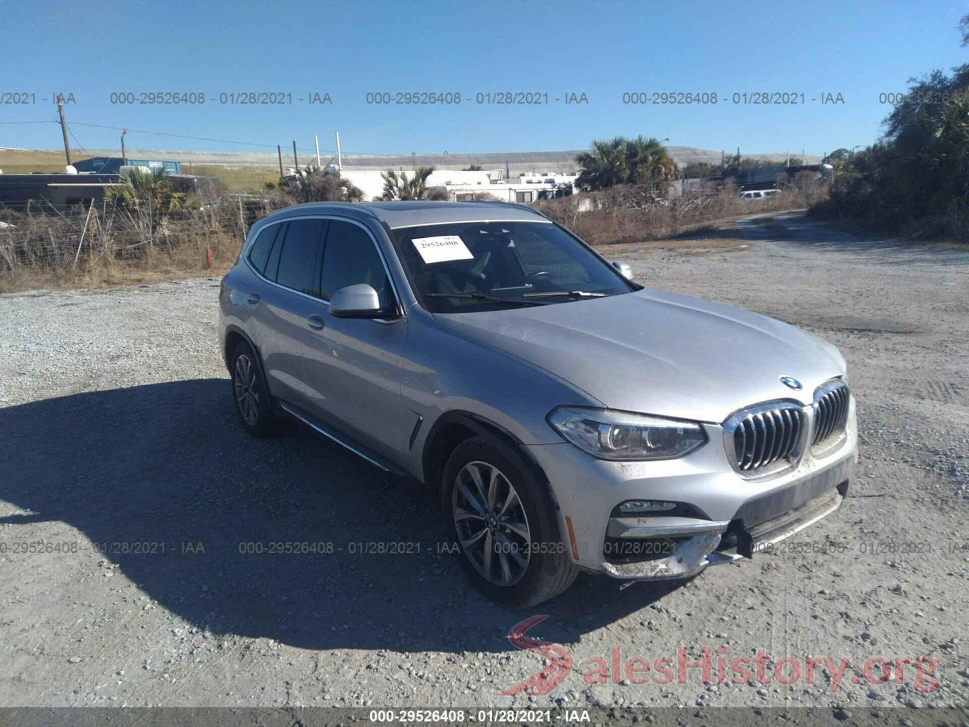 5UXTR7C53KLR46256 2019 BMW X3