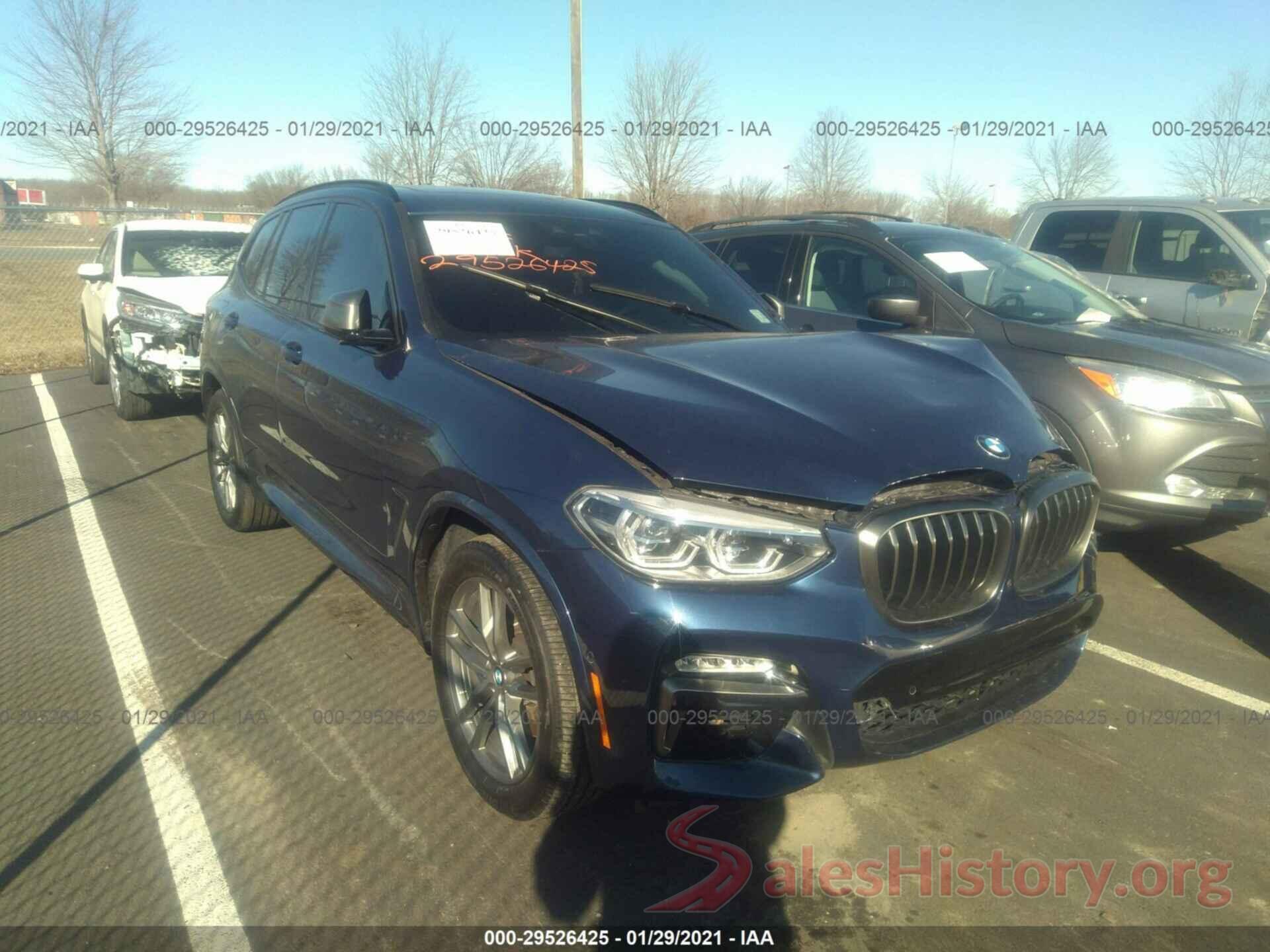 5UXTS3C50K0Z06280 2019 BMW X3