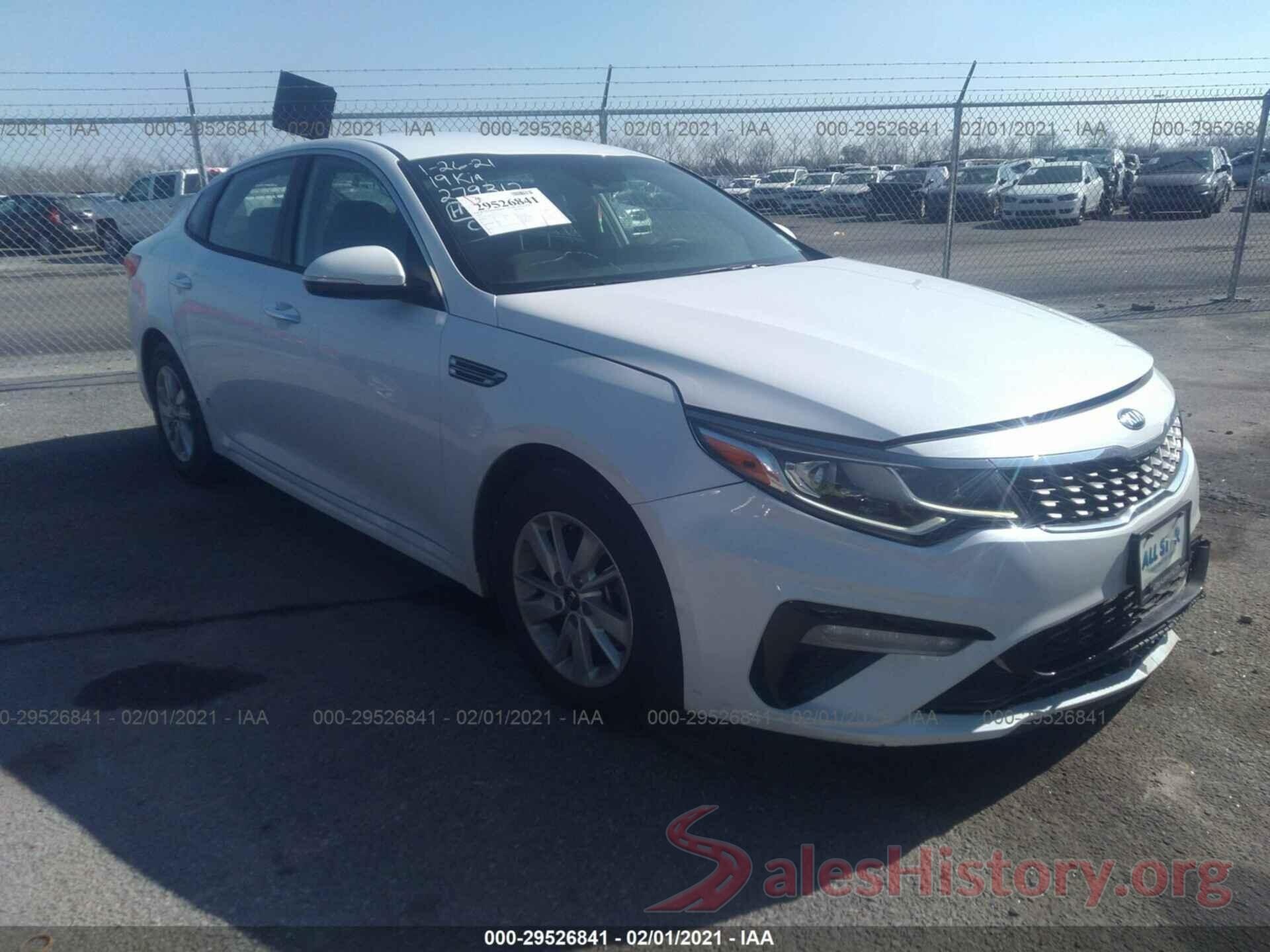 5XXGT4L32KG279312 2019 KIA OPTIMA