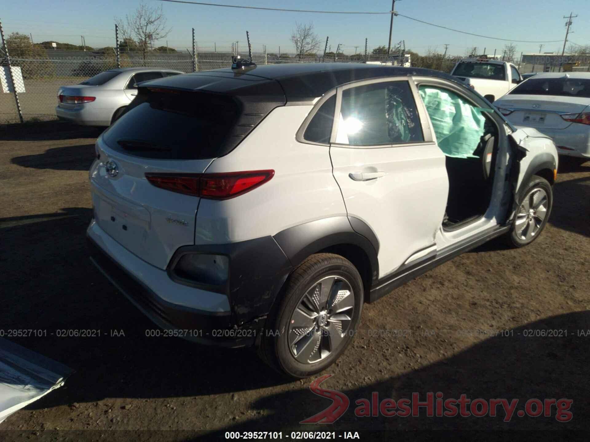 KM8K23AG3MU110048 2021 HYUNDAI KONA EV