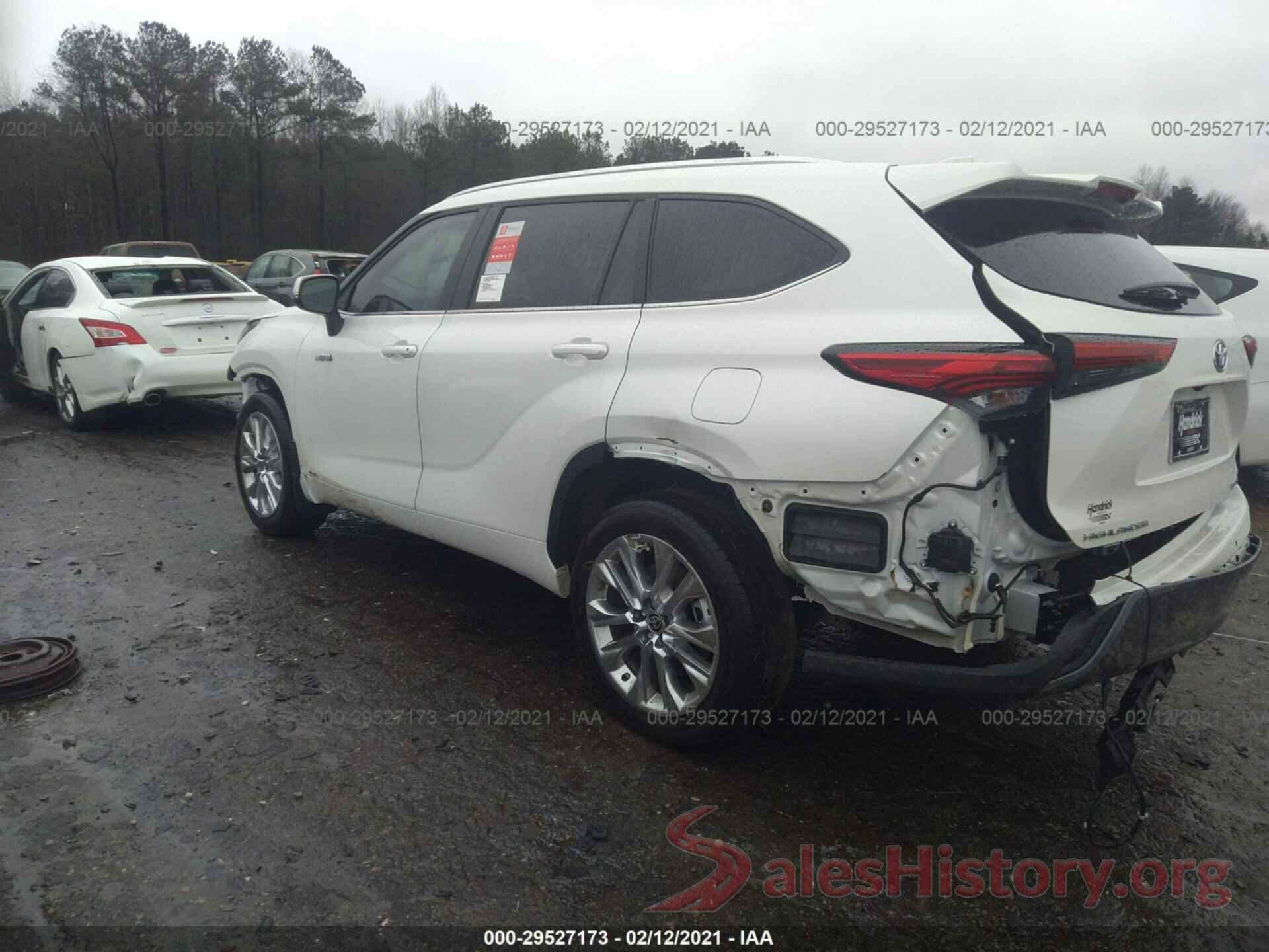 5TDXBRCH4MS522695 2021 TOYOTA HIGHLANDER