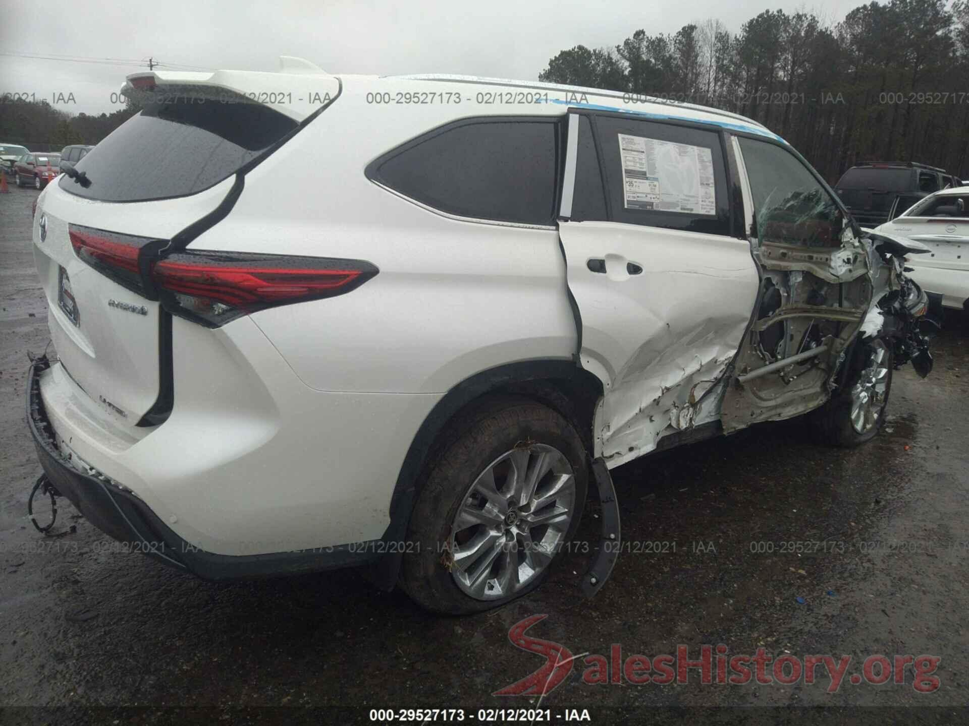 5TDXBRCH4MS522695 2021 TOYOTA HIGHLANDER