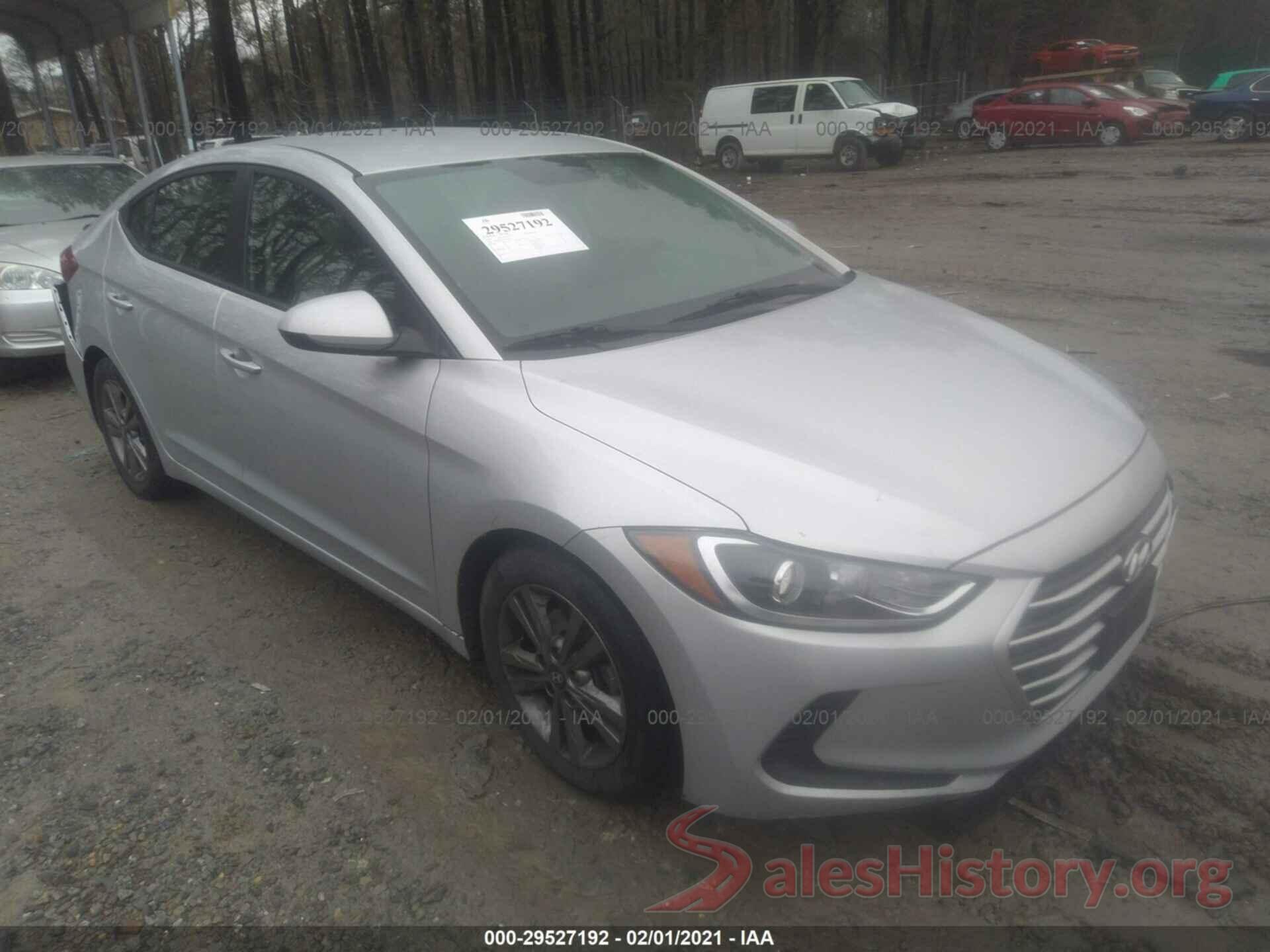 5NPD84LF5JH356238 2018 HYUNDAI ELANTRA