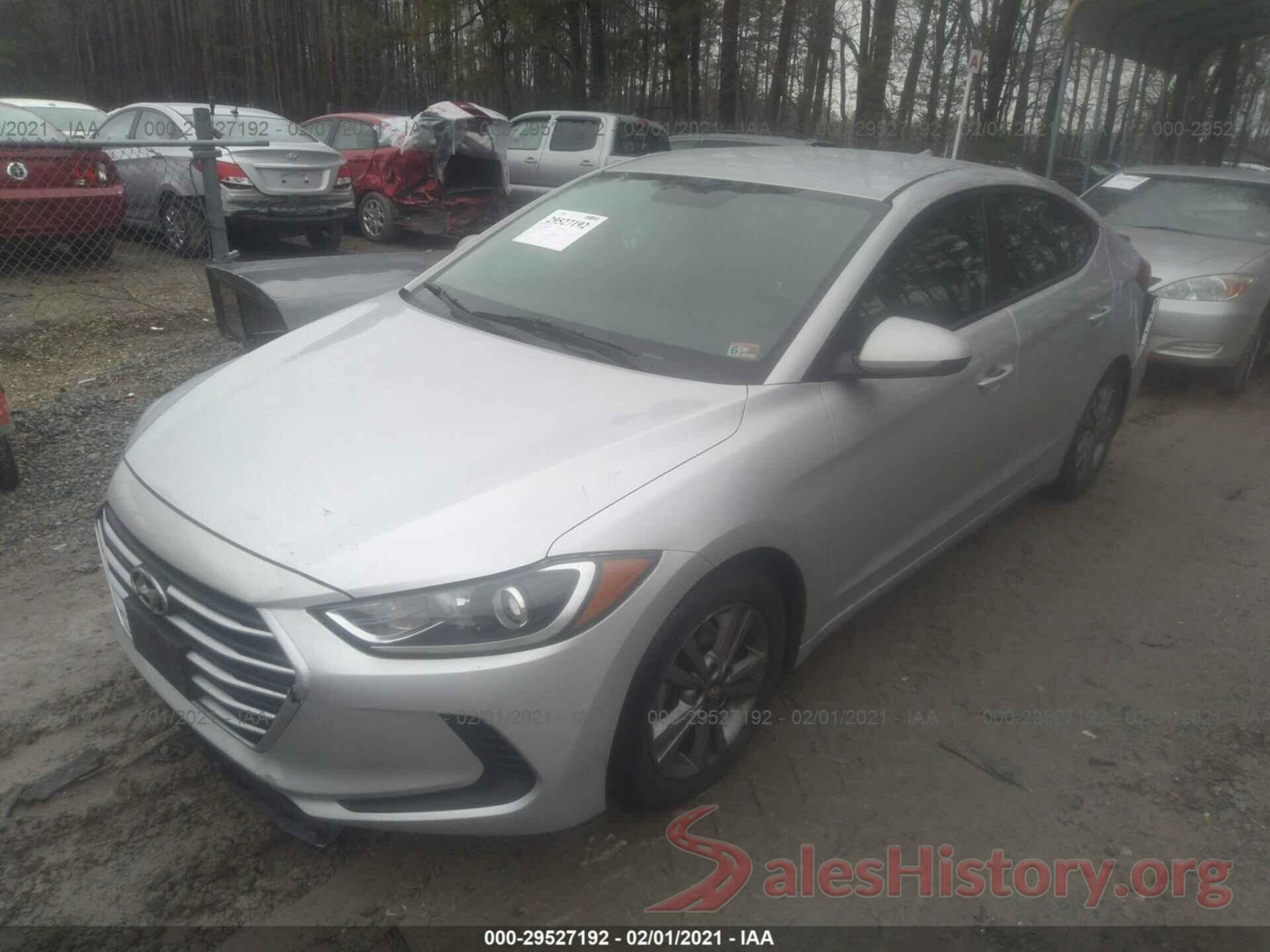 5NPD84LF5JH356238 2018 HYUNDAI ELANTRA