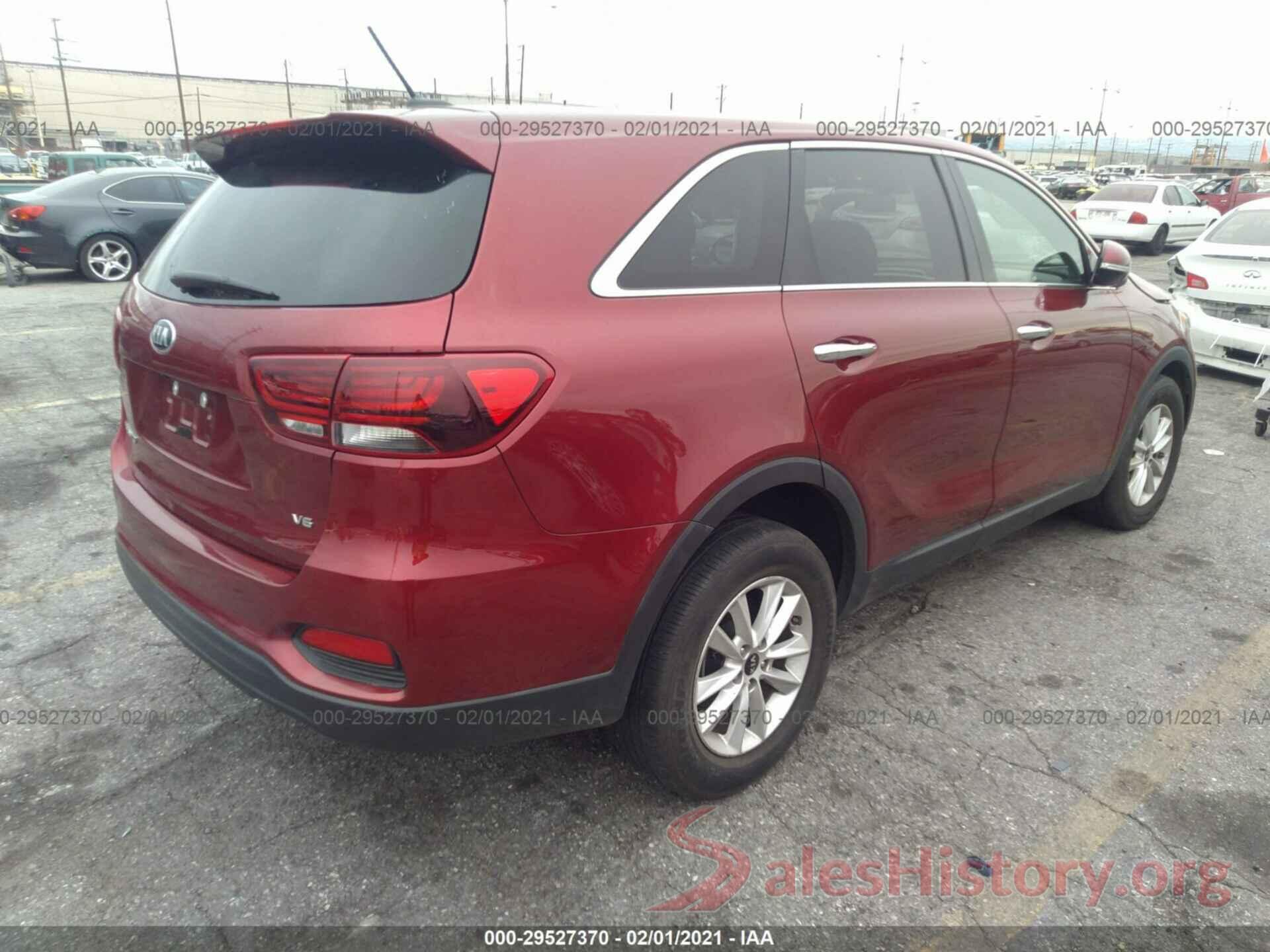 5XYPG4A57KG490512 2019 KIA SORENTO