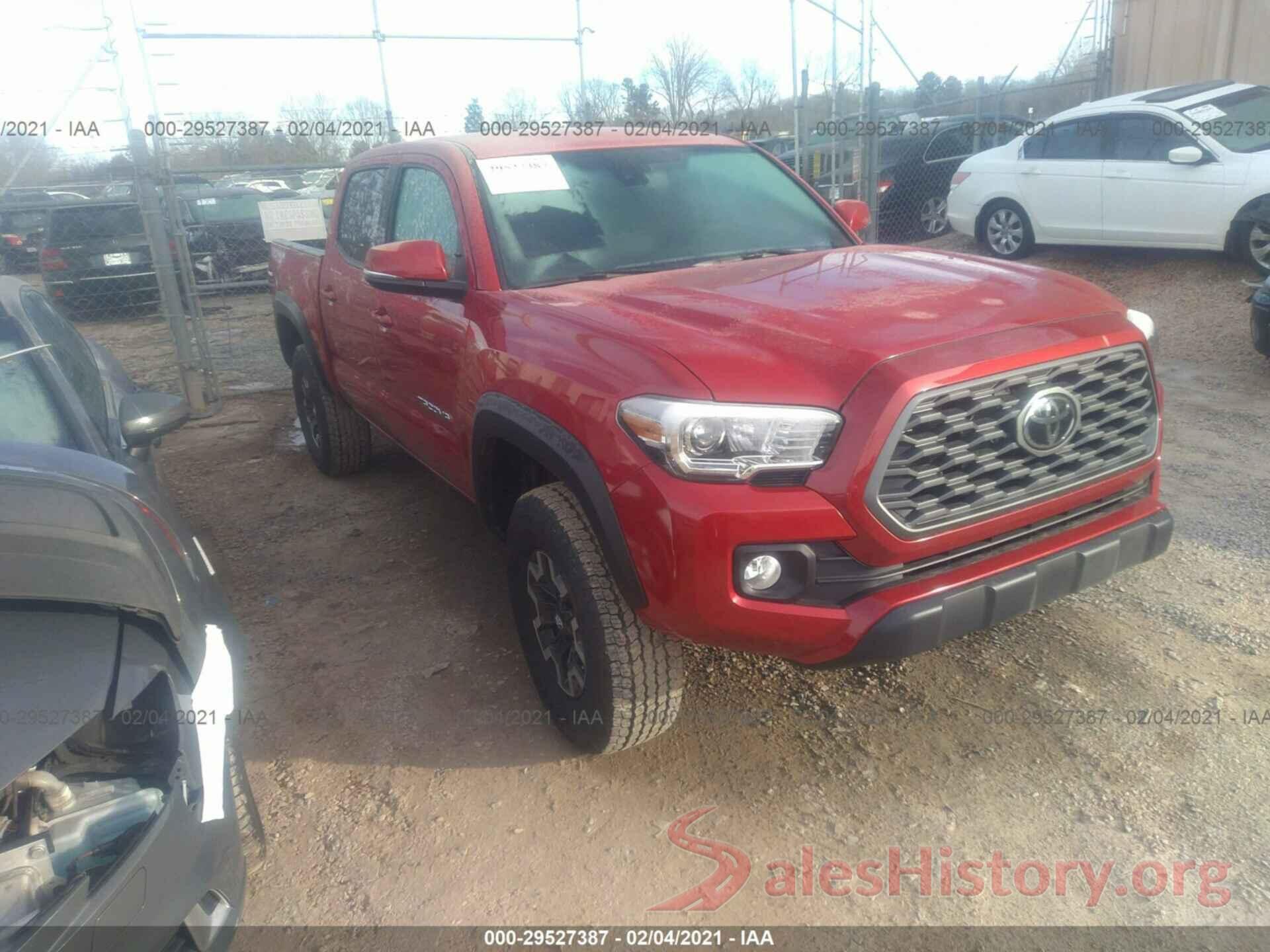 3TMCZ5AN2MM372923 2021 TOYOTA TACOMA 4WD
