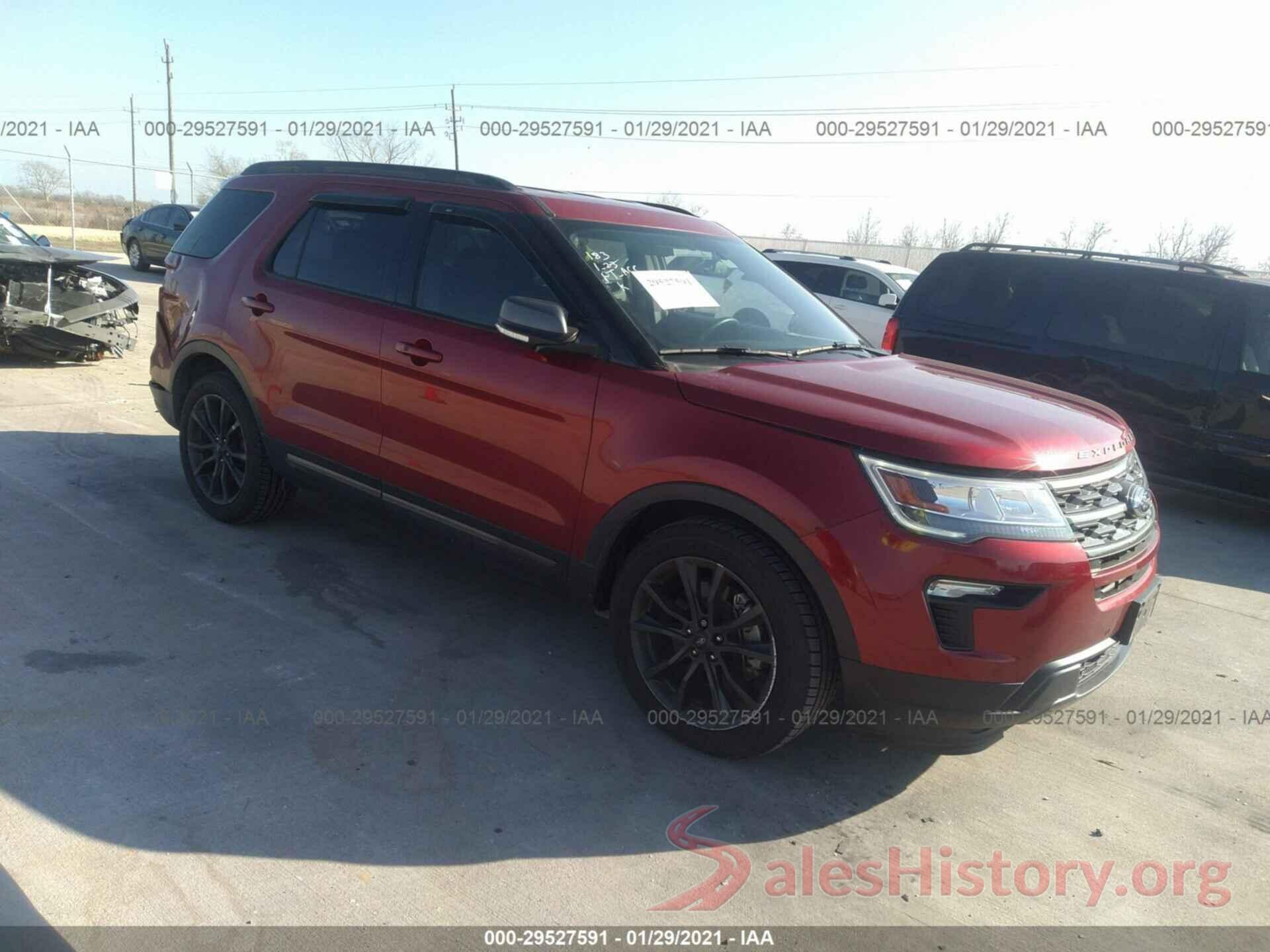 1FM5K7D86JGB07311 2018 FORD EXPLORER